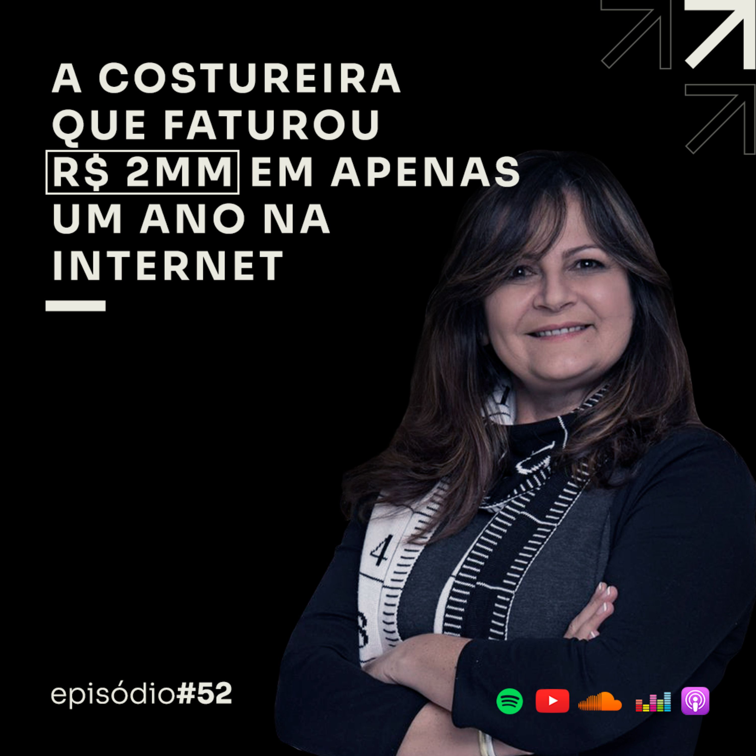 ELA FATUROU + R$ 2MM ENSINANDO BORDADO NA INTERNET | PODCAST FAIXA PRETA C/ MARCIA BARALDI | EP #52 episode artwork