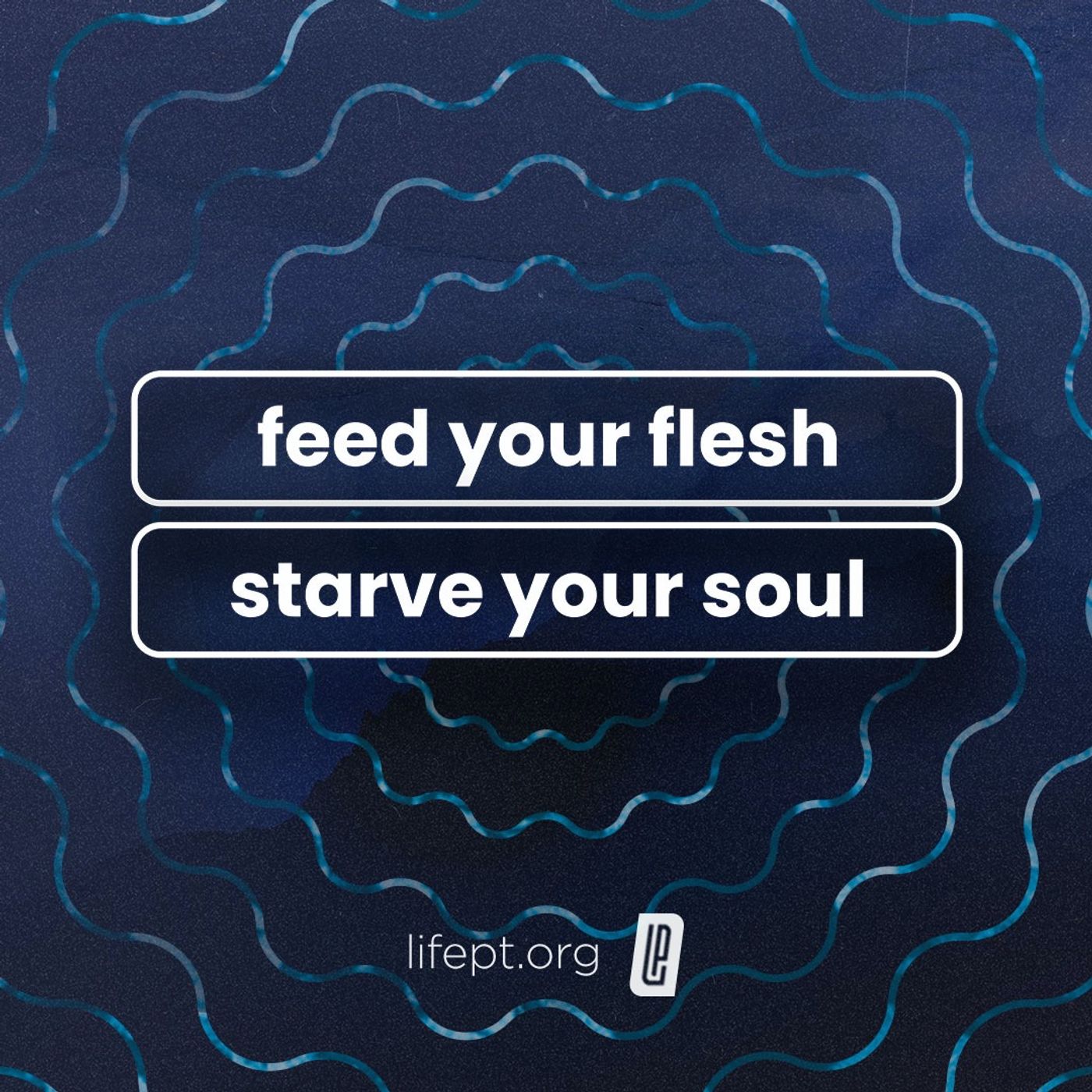 Feed Your Flesh. Starve Your Soul. – Verified – Week 5