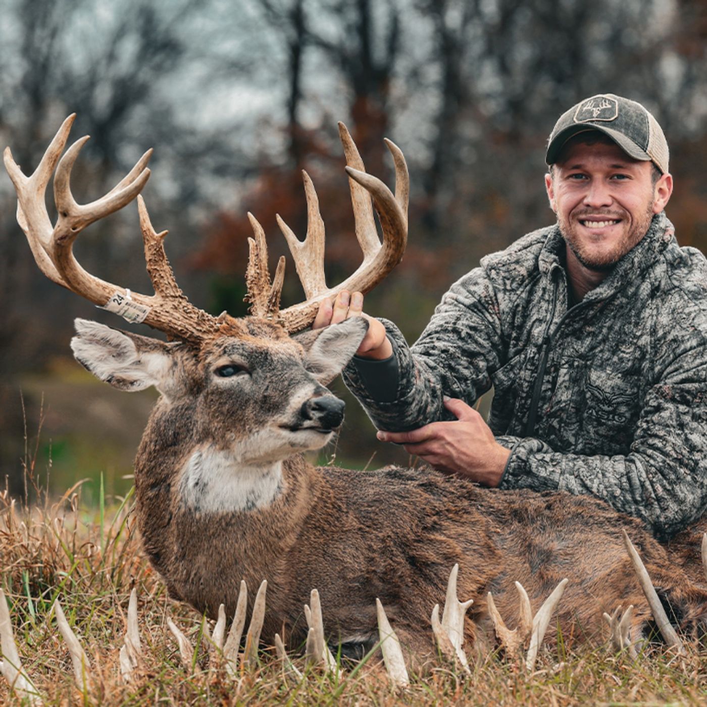 Illinois Stickers Buck 194 5/8" Buck on Small Permission Property