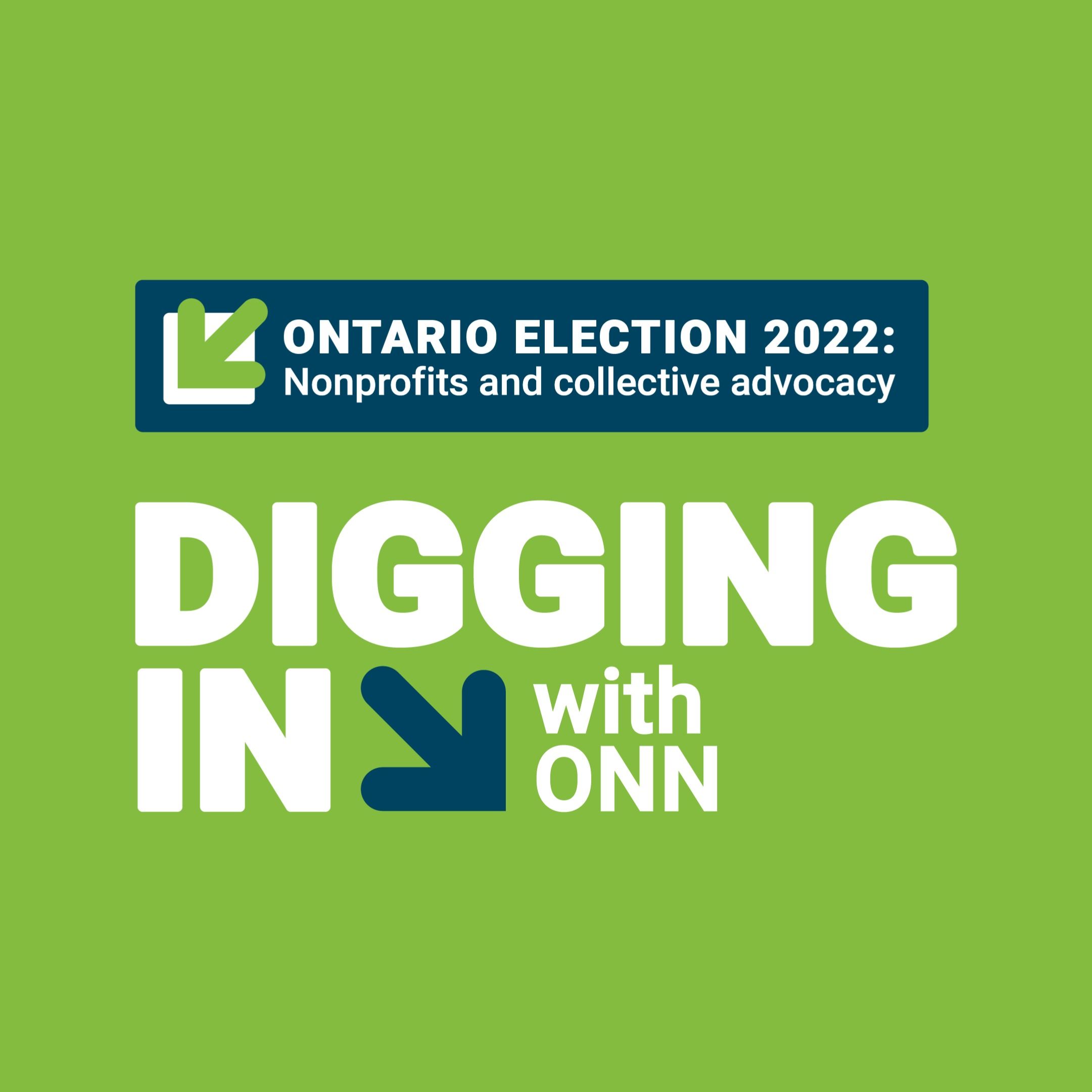 Ontario Election 2022: Nonprofits and collective advocacy