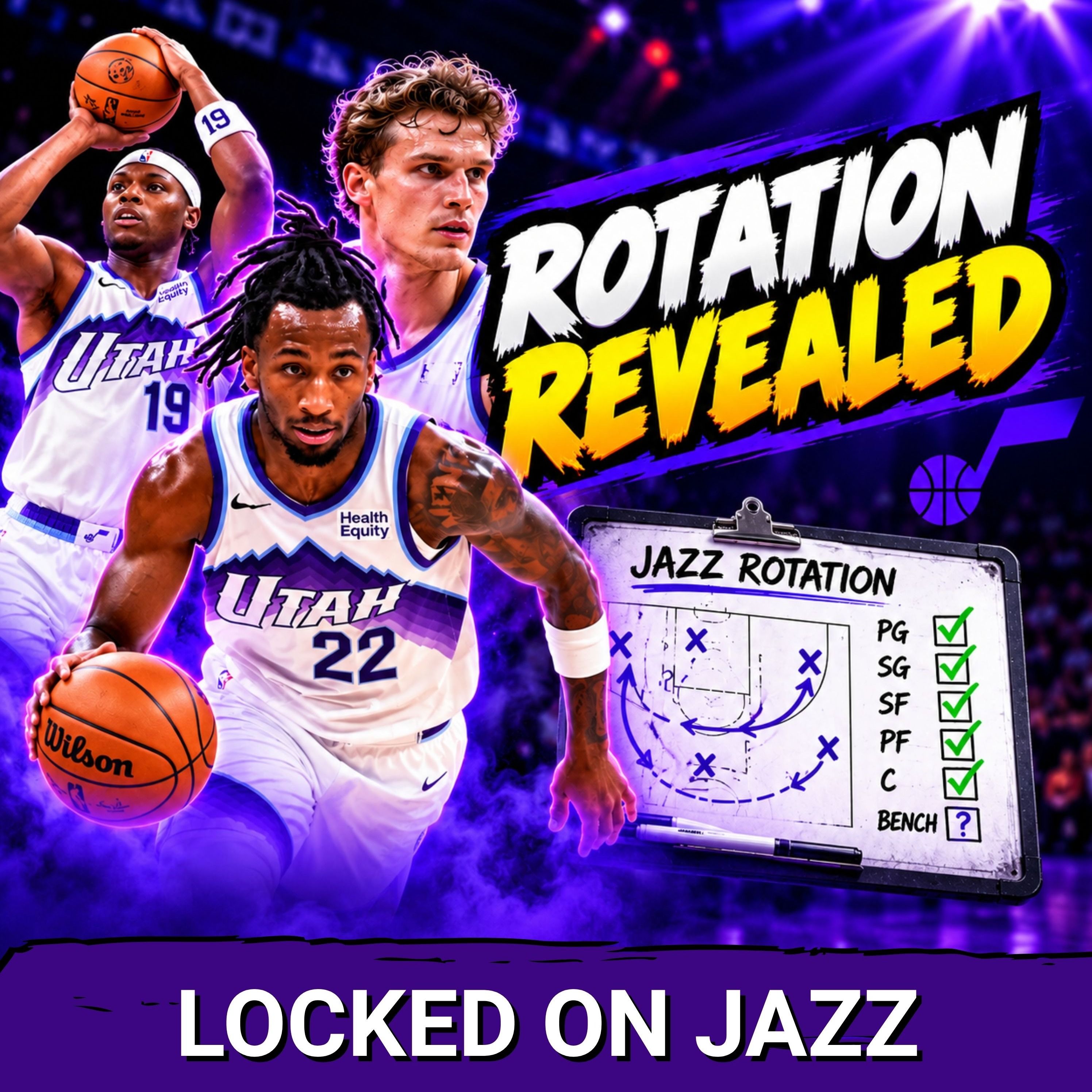 NEXT LEVEL: Utah Jazz UNLEASH Jaren Jackson, Keyonte George, Ace Bailey in POTENT New Rotation