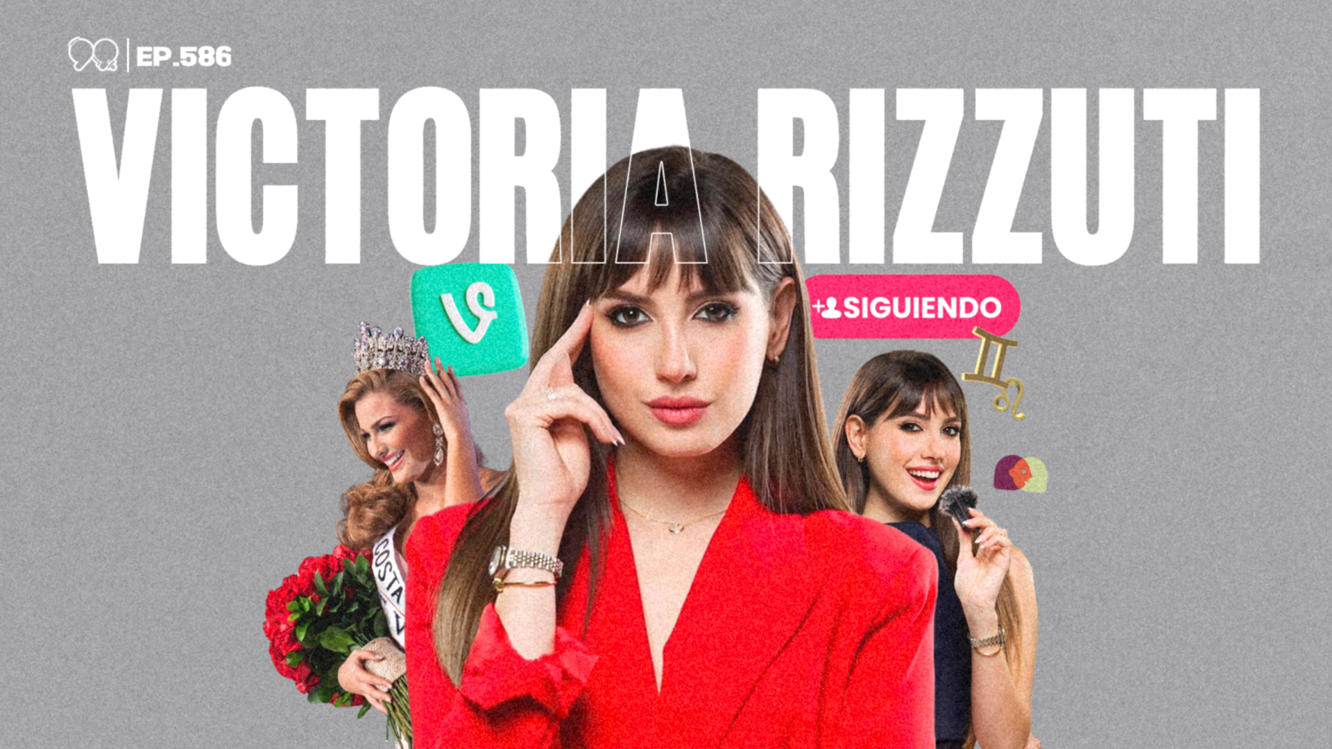 LAS MUJERES SÍ VEN A QUIÉN SIGUES: Victoria Rizzuti sobre redflags y relaciones - Ep. 586