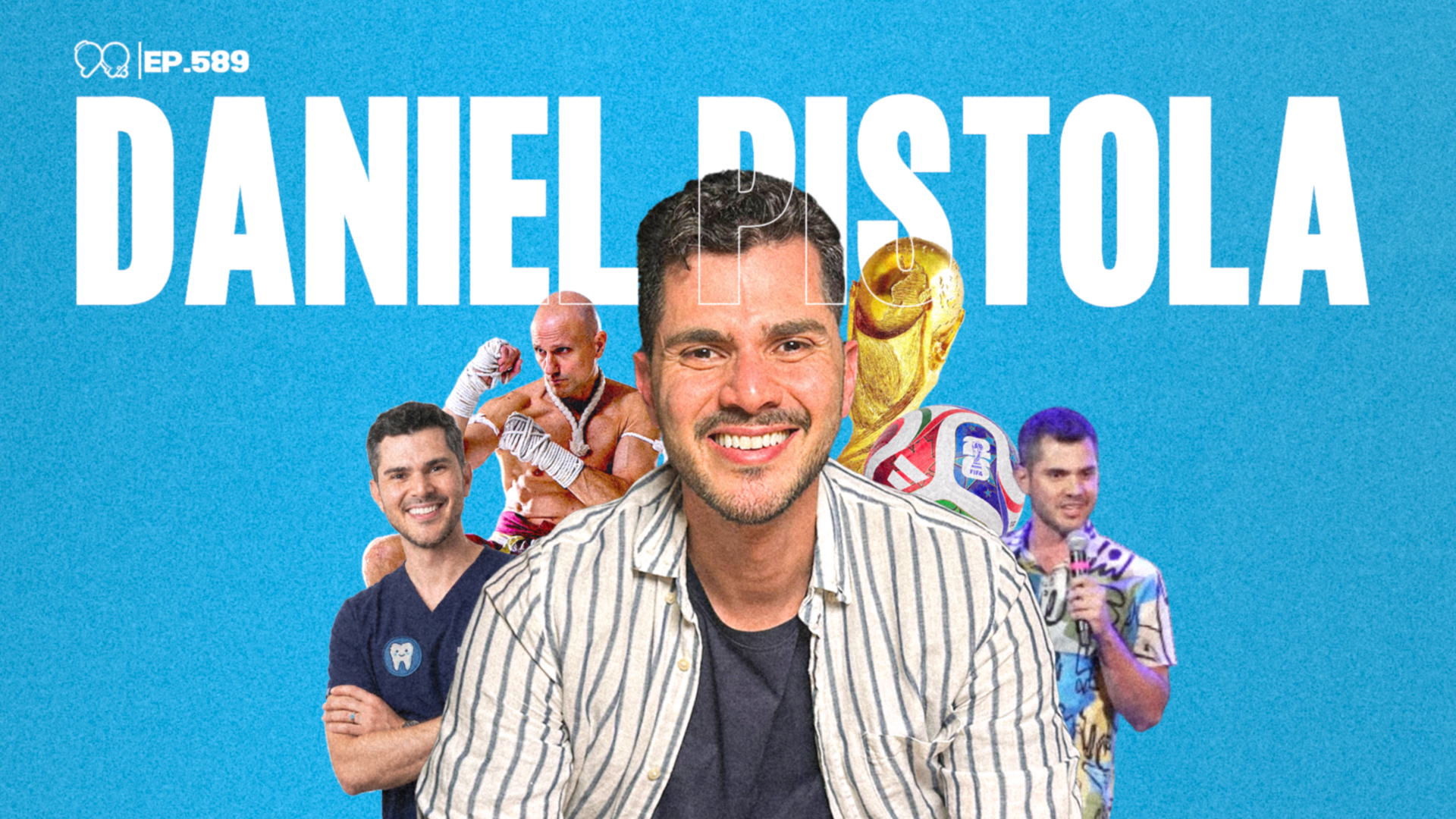 DANIEL PISTOLA: El odontólogo que ayudó a crear el stand up venezolano - Ep. 589