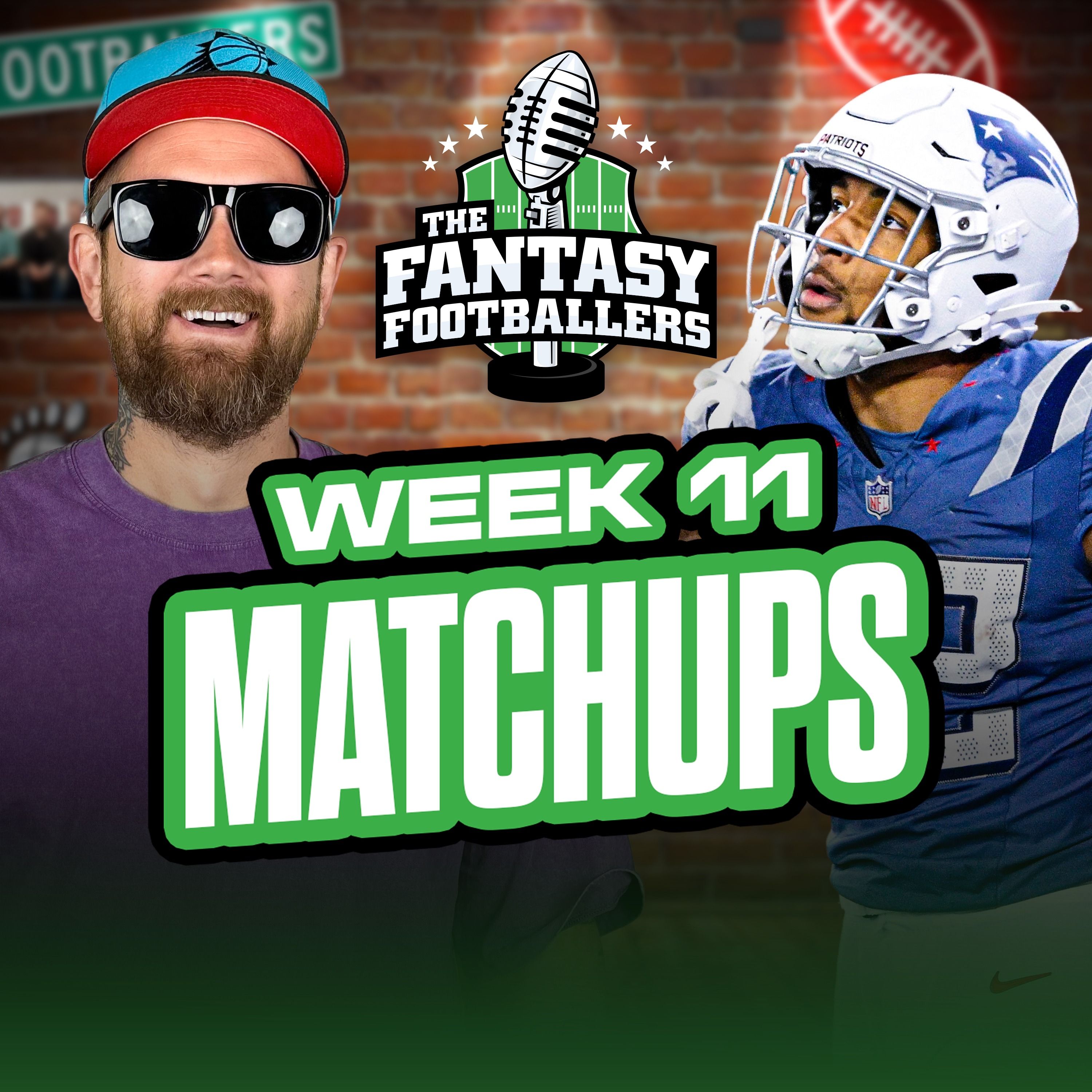 Week 11 Matchups + Wheel of Shame, Mike Has No Pants - Fantasy Football Podcast for 11/14
