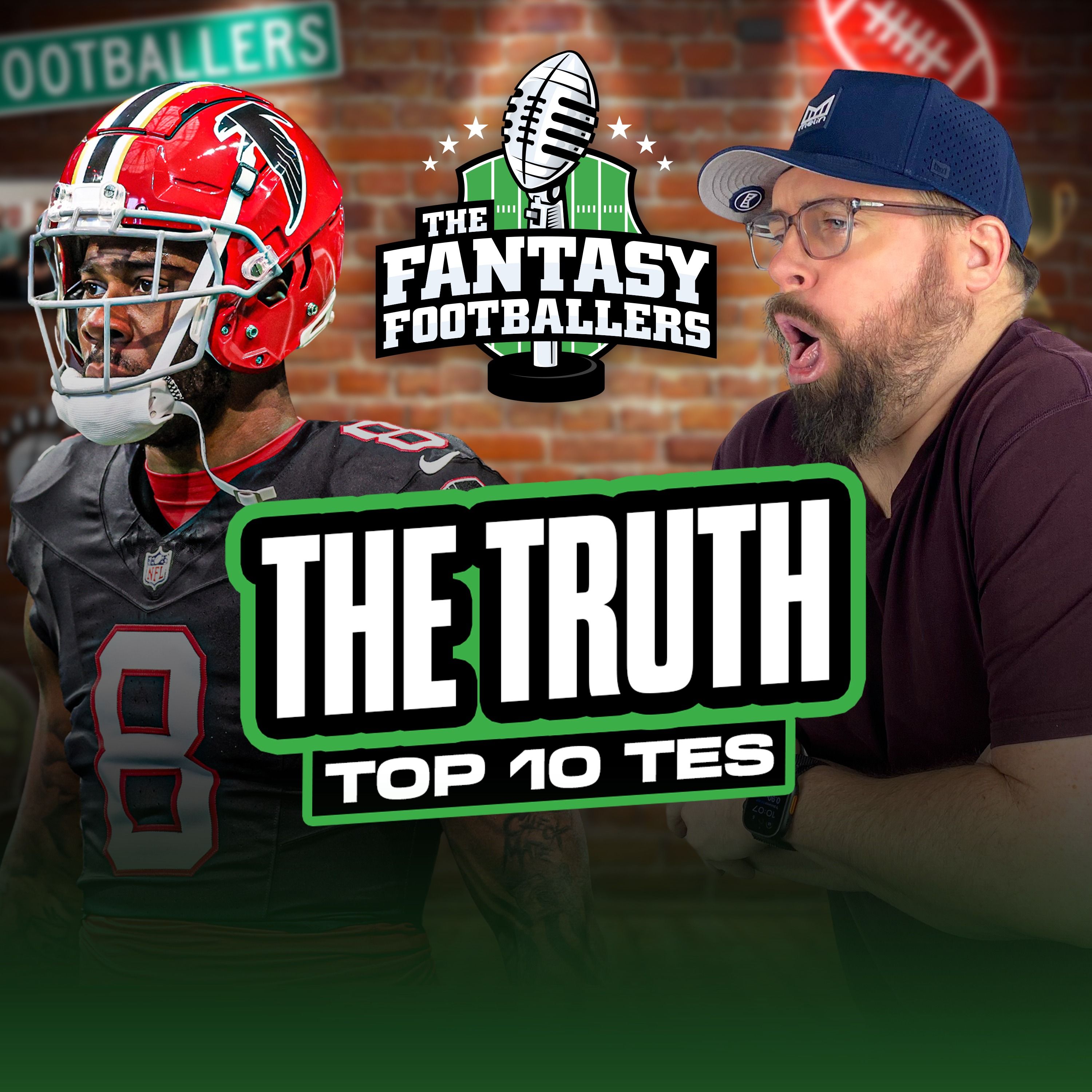 The TRUTH: Top 10 Fantasy TEs + Wheel of Shame - Fantasy Football Podcast for 2/5