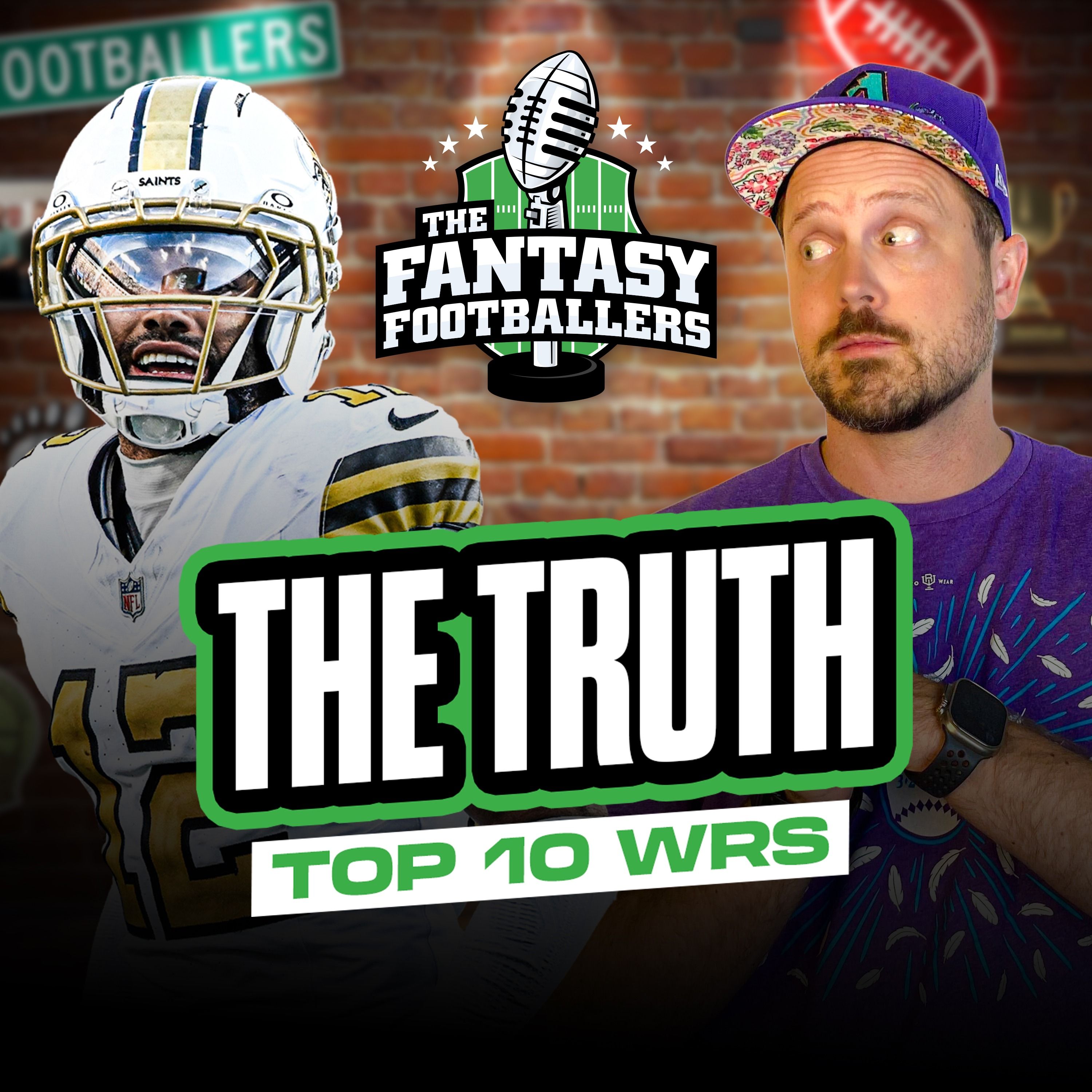 The TRUTH: Top 10 Fantasy WRs + Phony Finishes - Fantasy Football Podcast for 1/29
