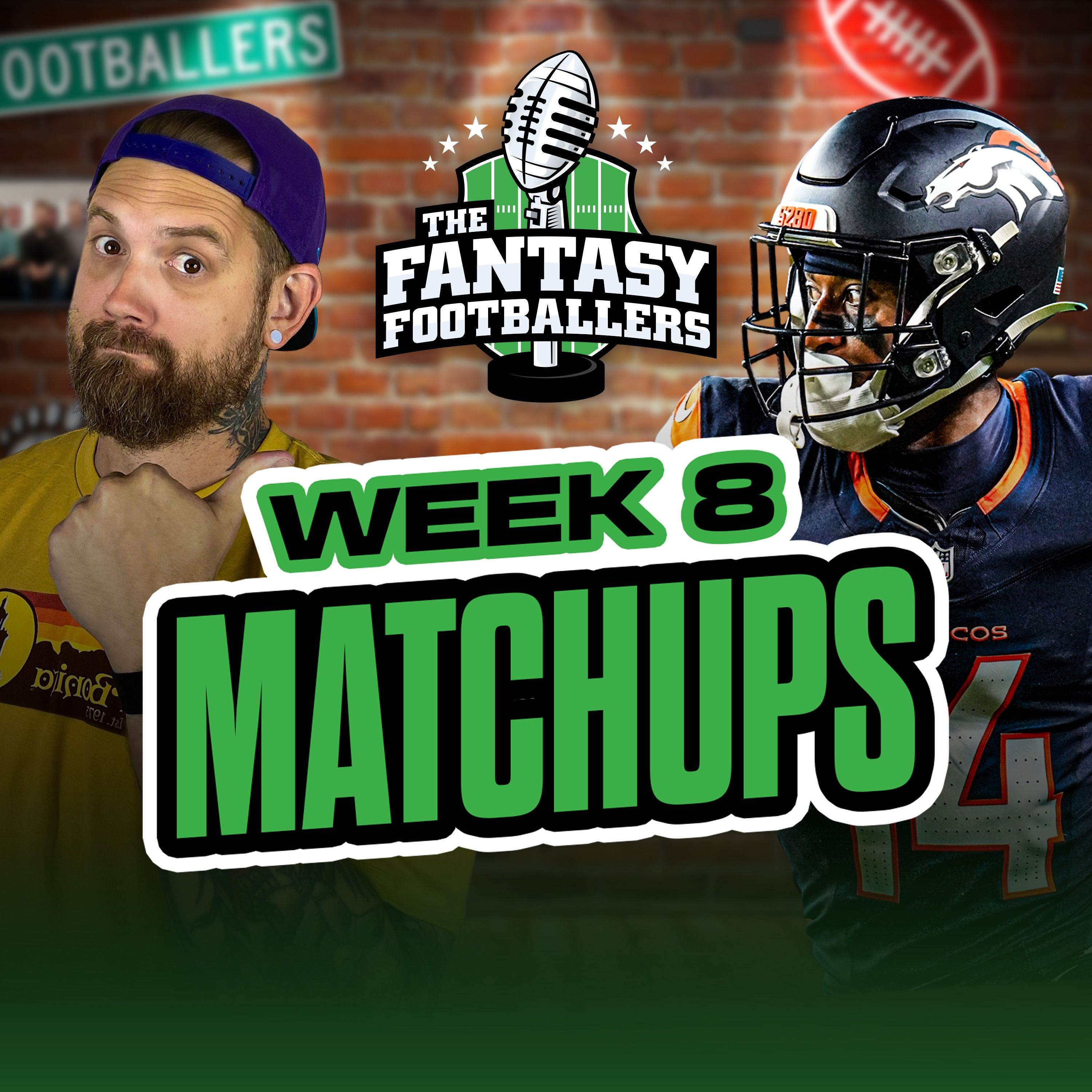 Week 8 Matchups + Wheel of Shame, What Do They Know? - Fantasy Football Podcast for 10/24 Week 8 Matchups + Wheel of Shame, What Do They Know? - Fantasy Football Podcast for 10/24