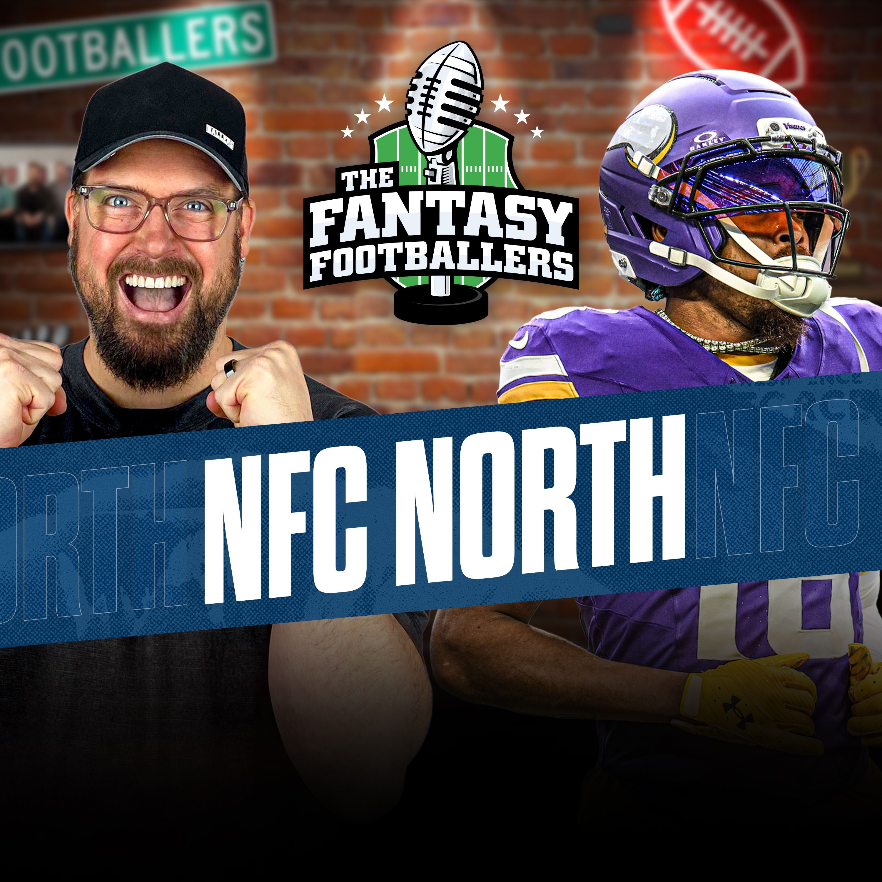 NFC North Breakdown + Upside Players - Fantasy Football Podcast for 7/18 artwork