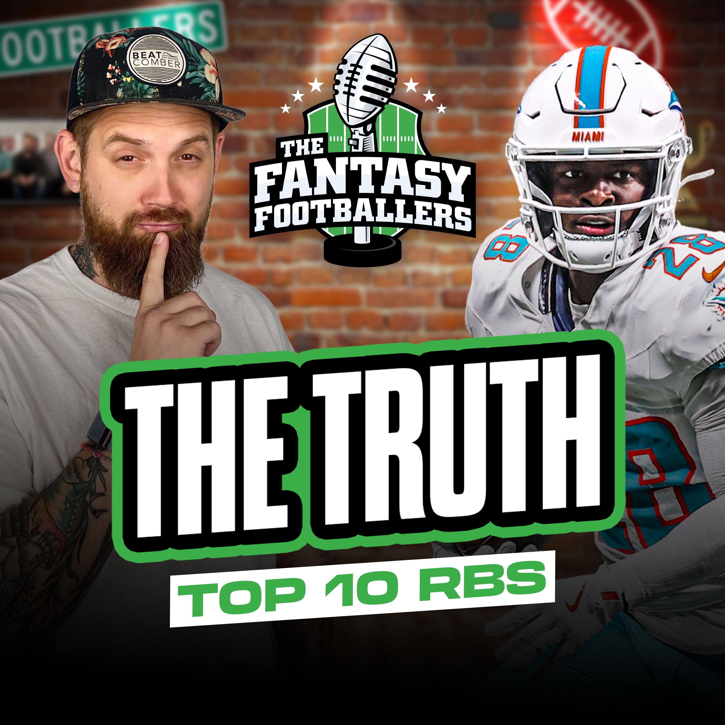 The TRUTH: Top 10 Fantasy RBs + Wheel of Shame - Fantasy Football Podcast for 1/22