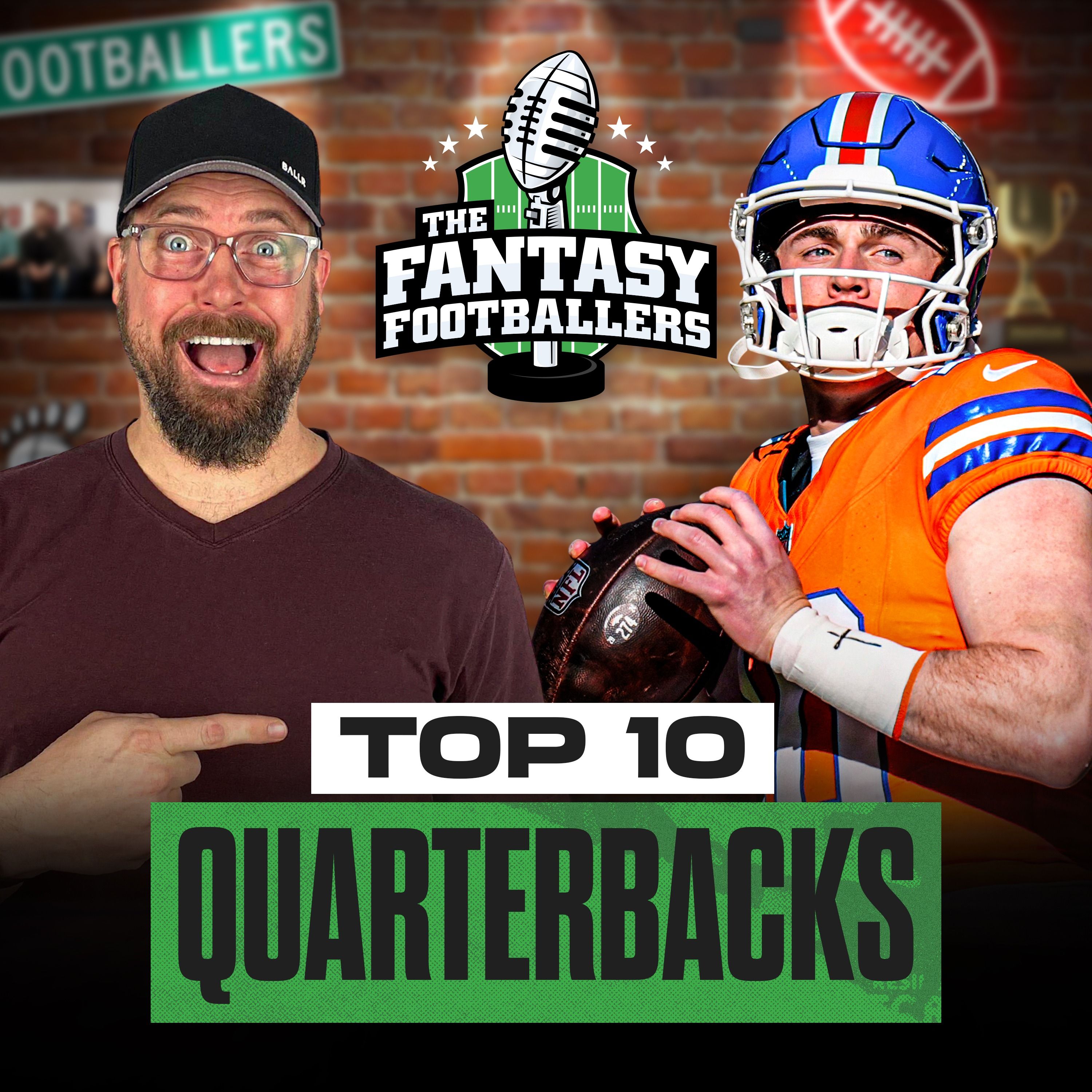 Top 10 QB Rankings + Listener League is Back! - Fantasy Football Podcast for 8/4