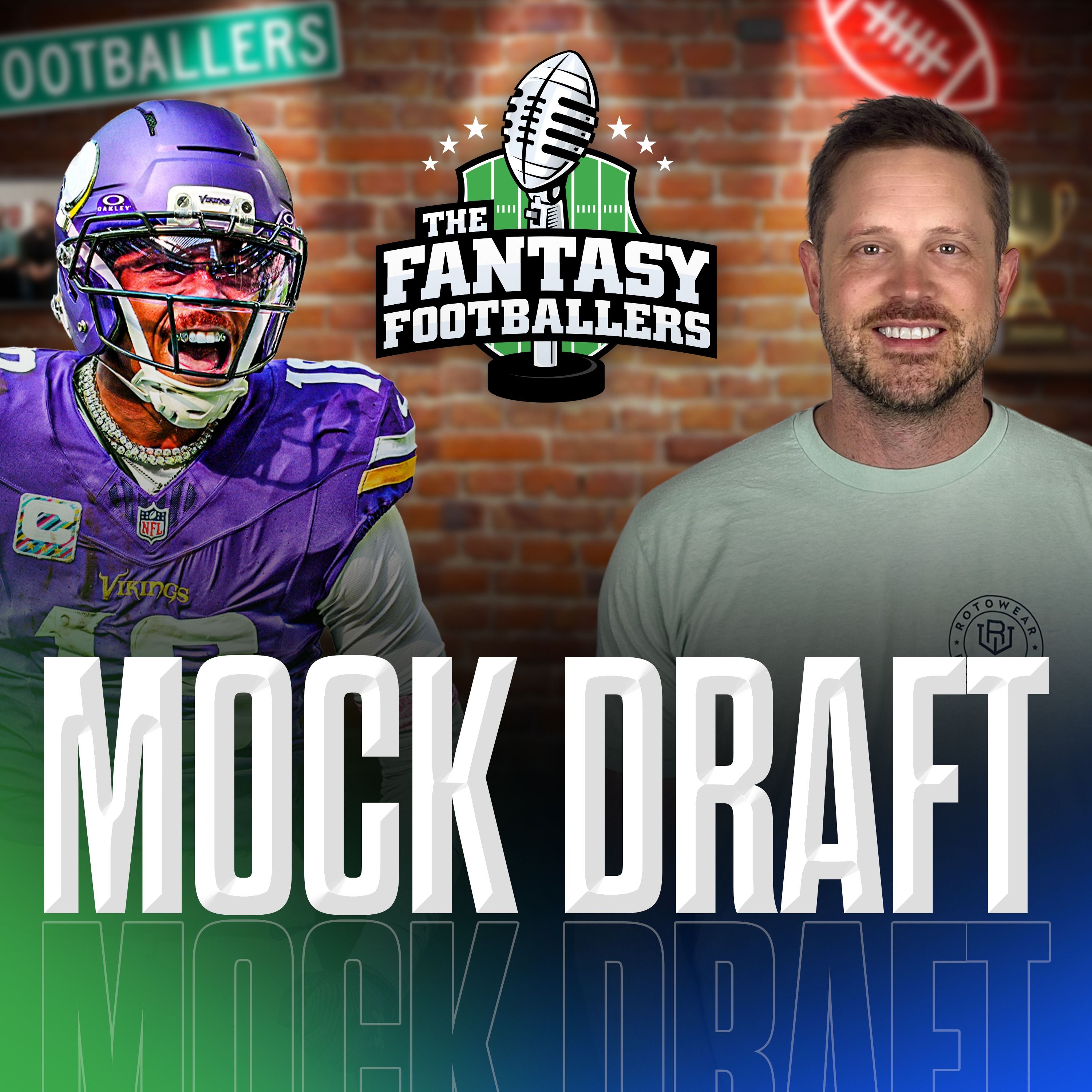 Mock Draft Episode! + Meat Your Maker - Fantasy Football Podcast for 8/27