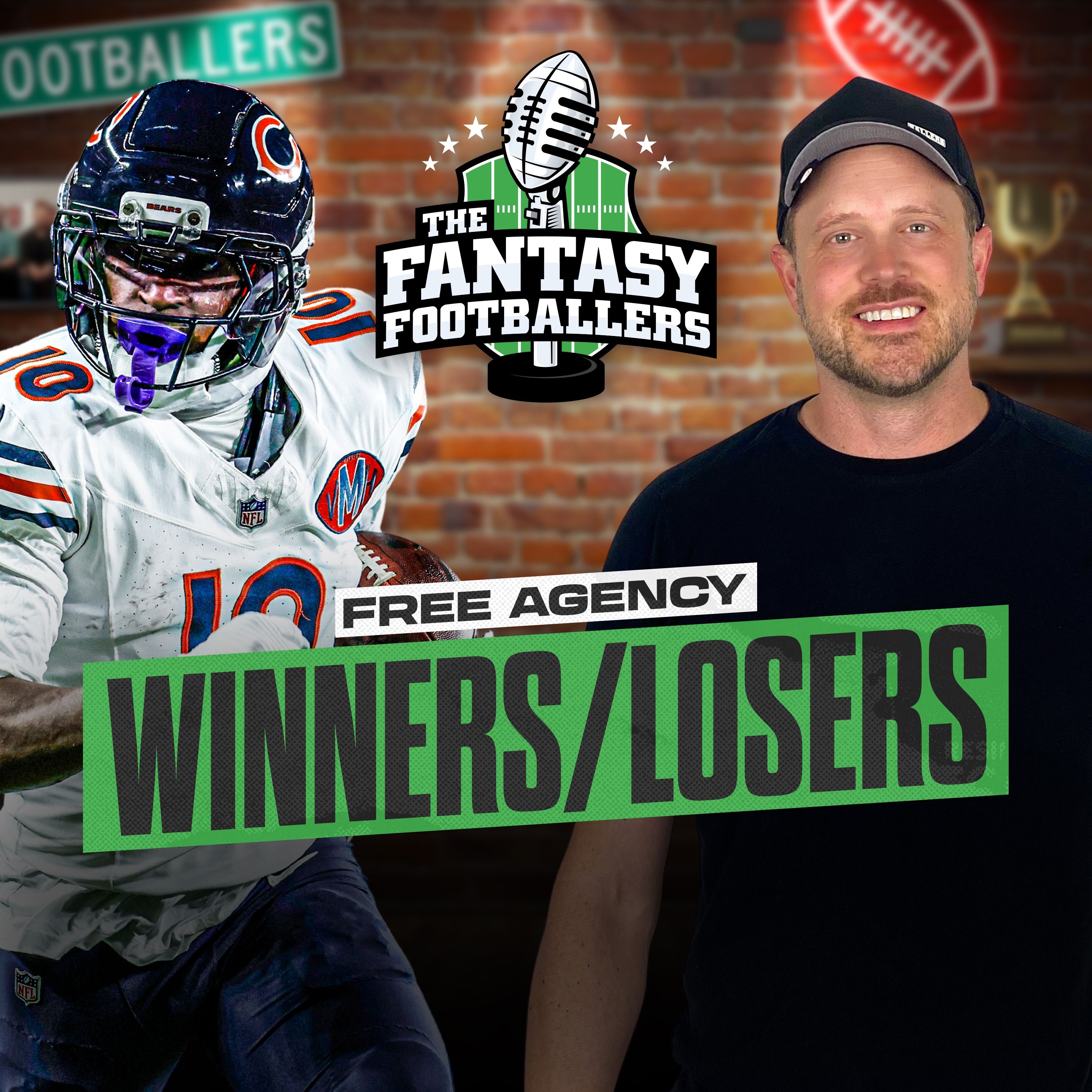 Free Agency Winners & Losers + Waddle Trade Reaction - Fantasy Football Podcast for 3/24