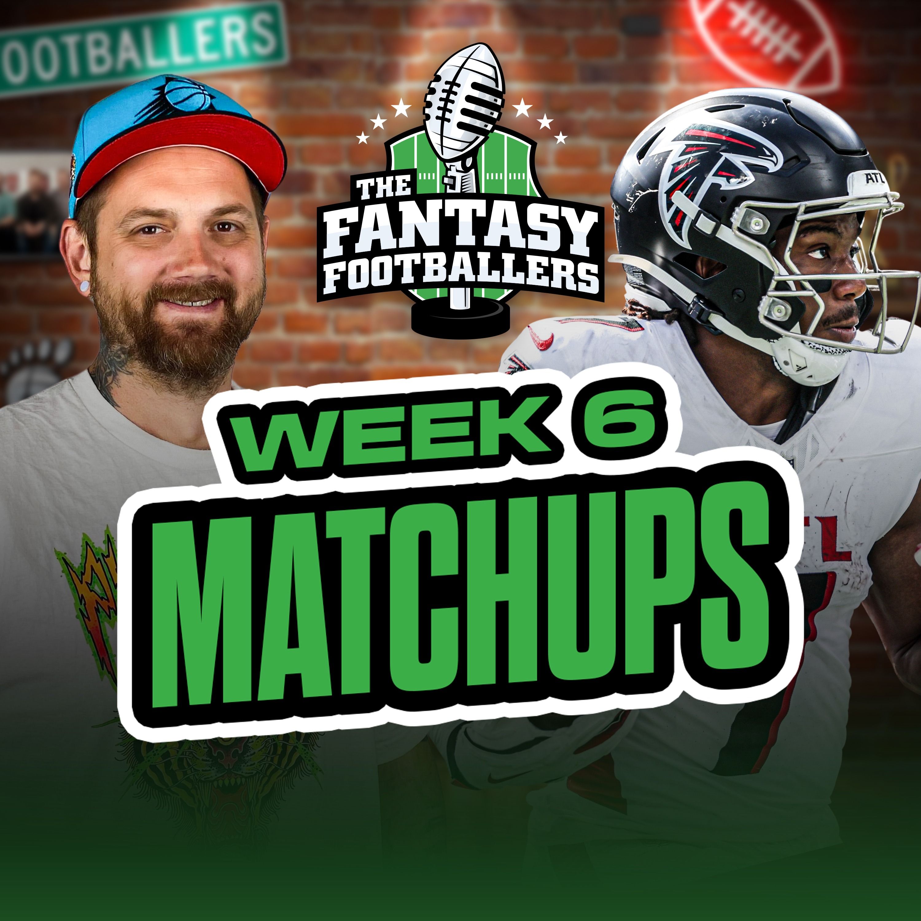 Week 6 Matchups + SKATTEBOOOOM! - Fantasy Football Podcast for 10/10