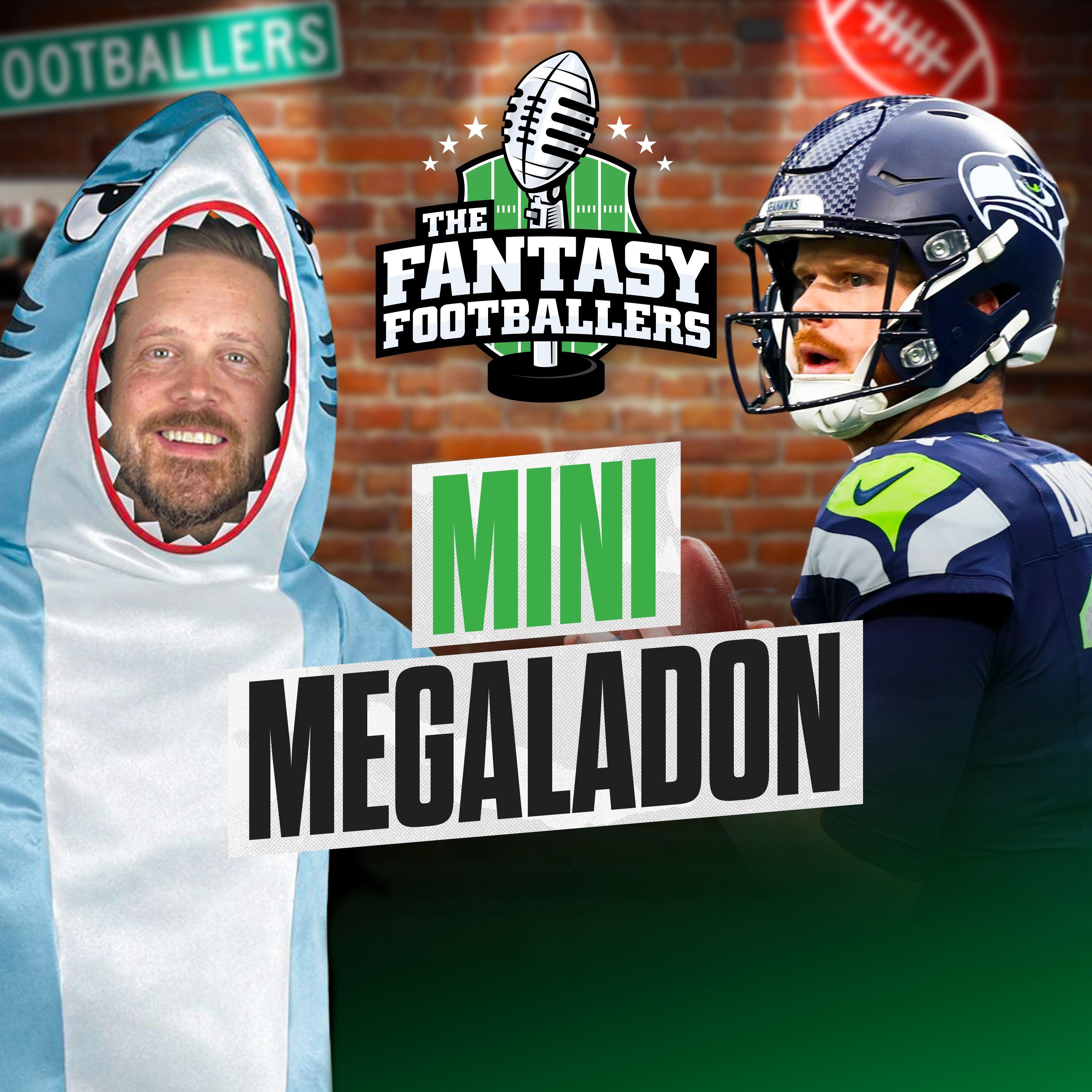 Week 18 Mini-Megalodon, Wheel of Shame, Happy New Year! - Fantasy Football Podcast for 12/31