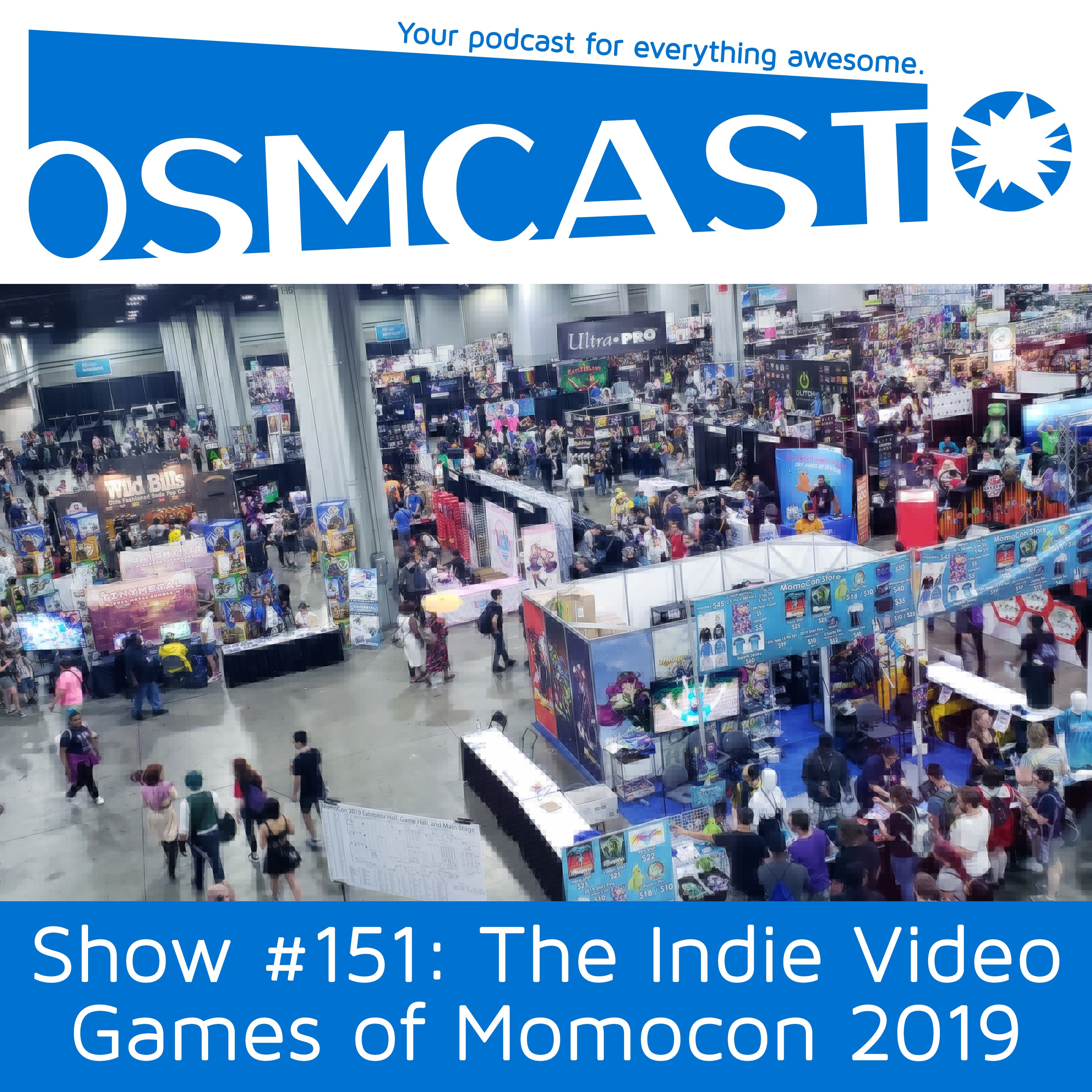 OSMcast! Show #151: The Indie Video Games of Momocon 2019