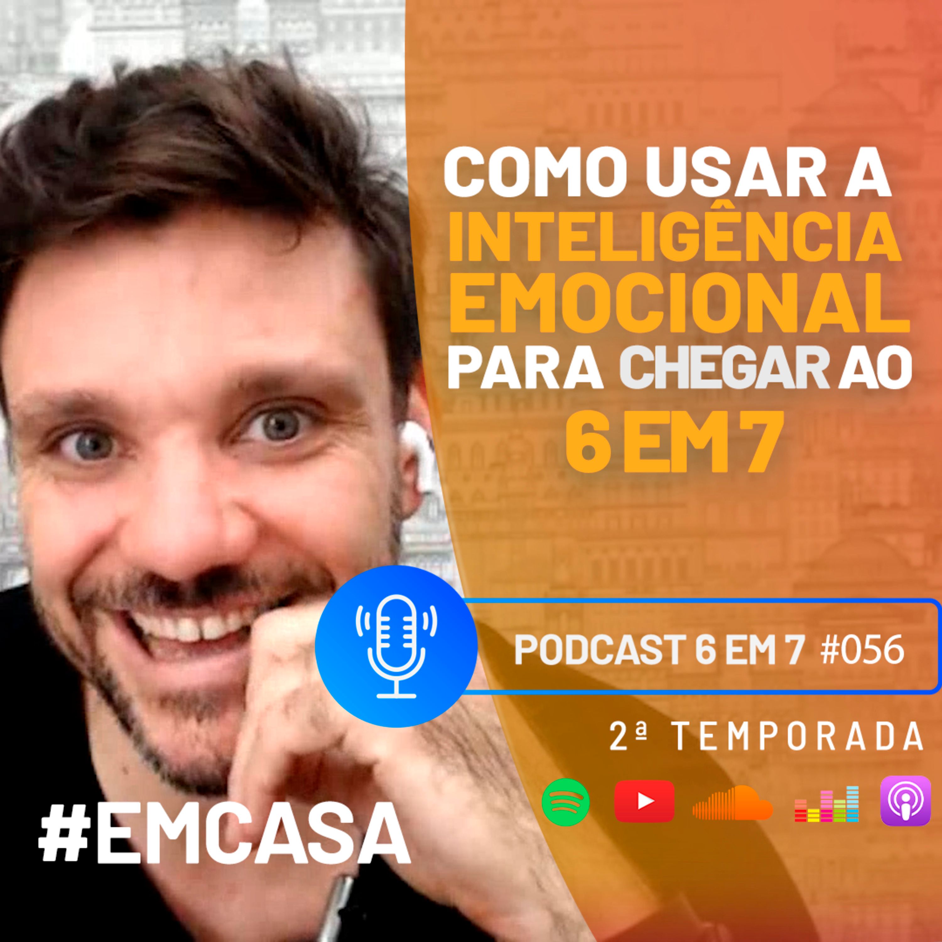 A mentalidade que separa o zero do 6 em 7 | Podcast 6 em 7 #56 episode artwork