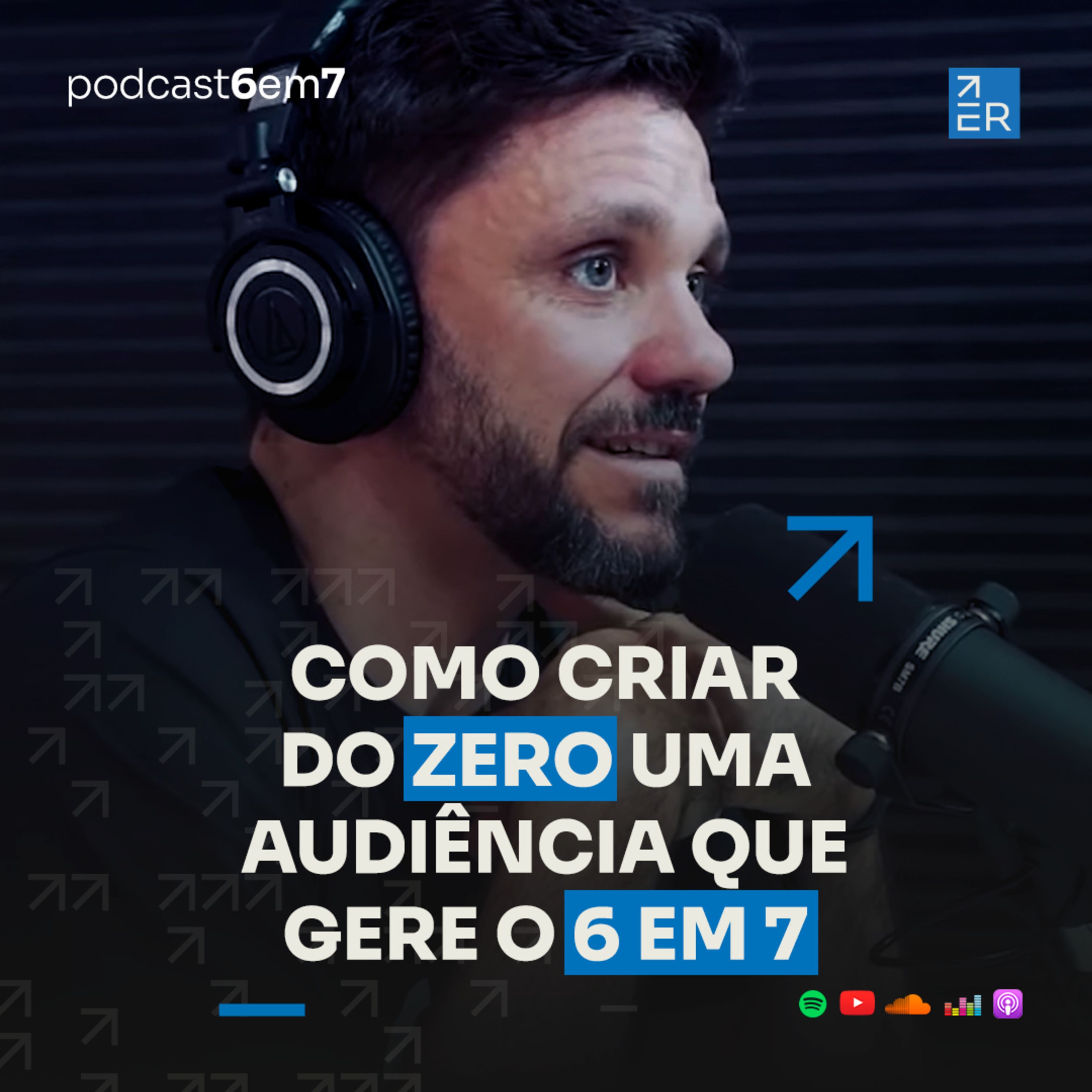 Como criar do zero uma audiência que gere o 6 em 7. | Podcast 6 em 7 #69 episode artwork
