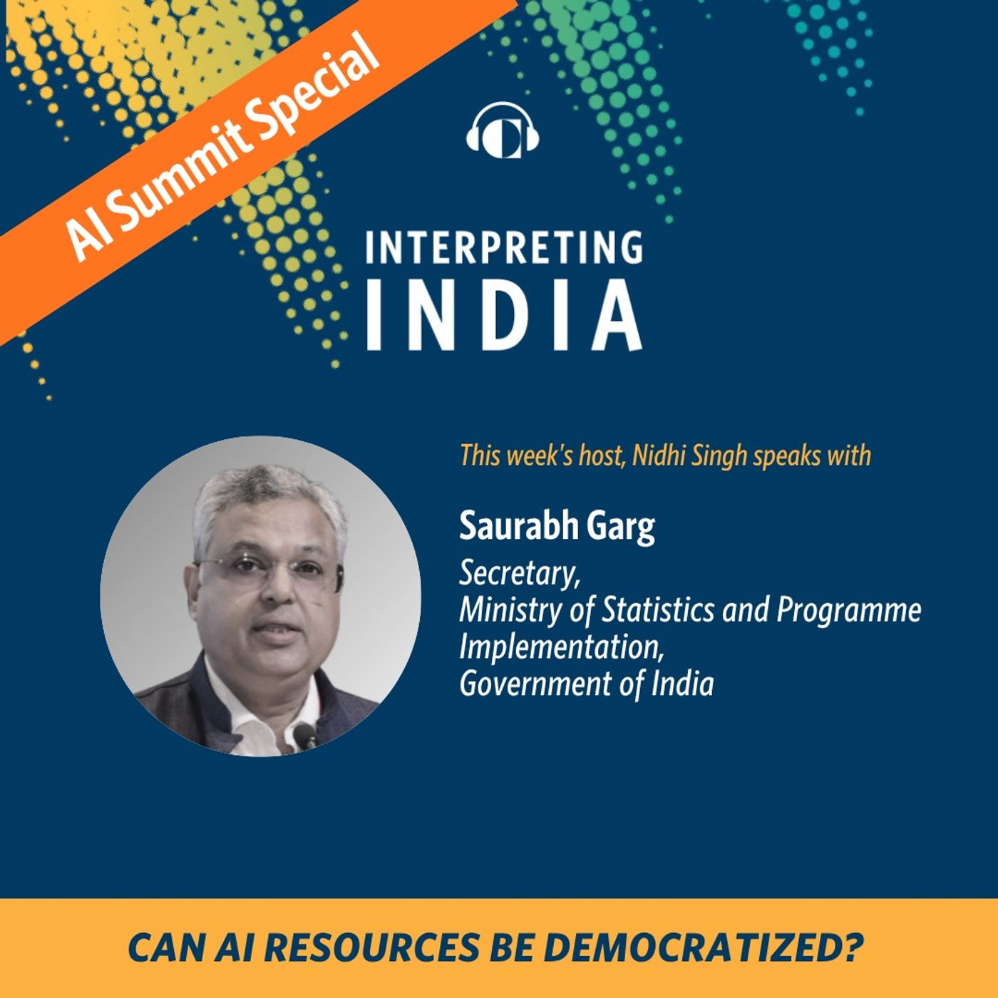 Can AI Resources Be Democratized? AI Summit Special — Interpreting India cover