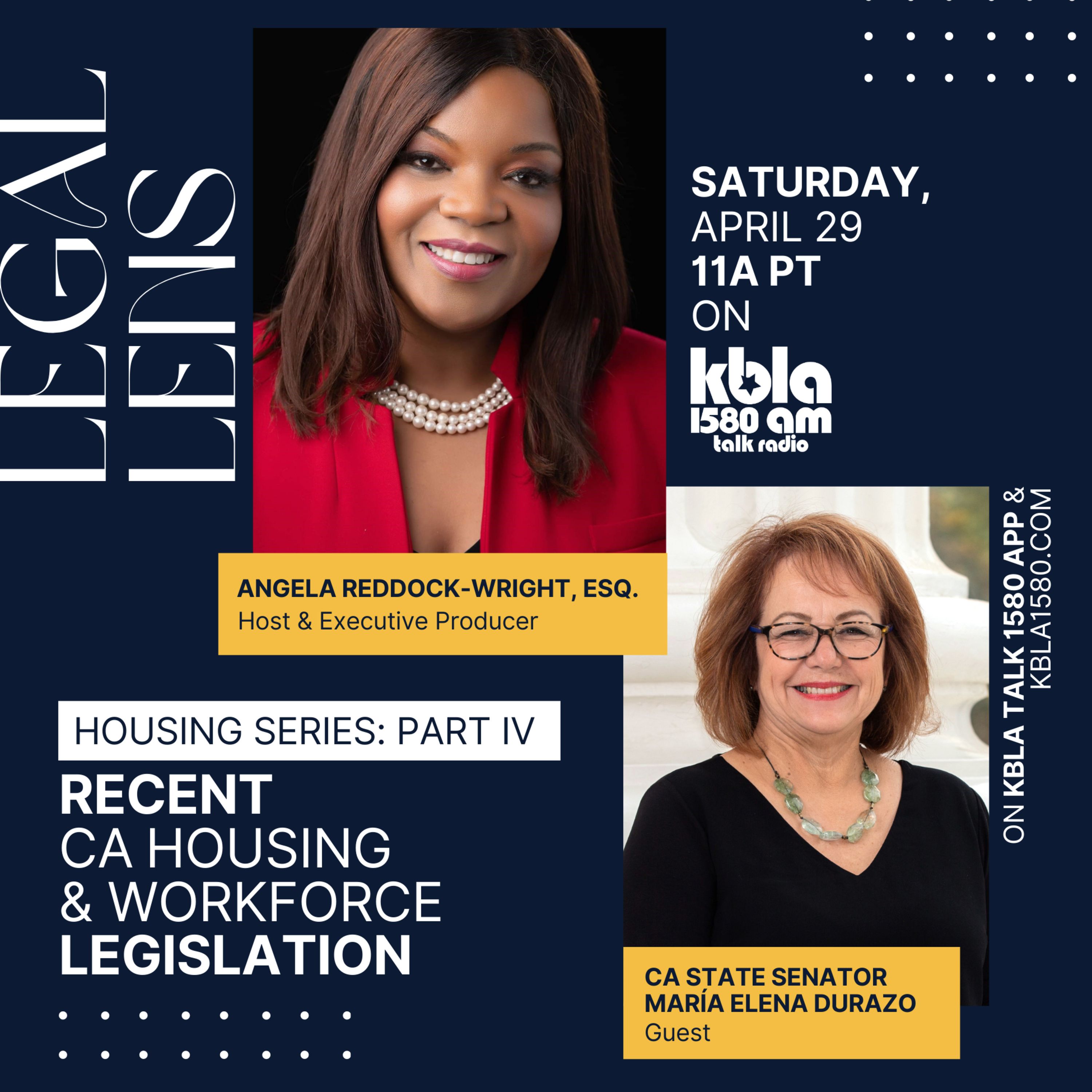 73. Housing series: Recent CA Housing & Workforce Legislation w/ CA State Senator Maria Elena Durazo (Part IV) episode artwork