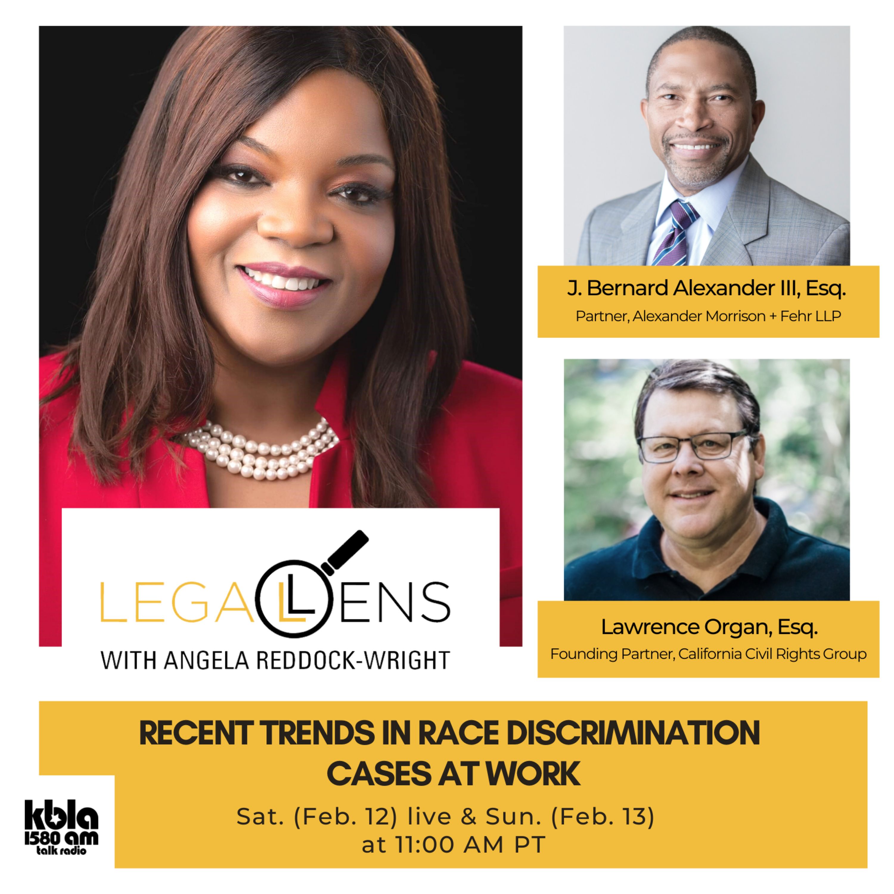 14. Recent Trends in Race Discrimination Cases at Work w/ Attorneys J. Bernard Alexander III &  Lawrence Organ episode artwork
