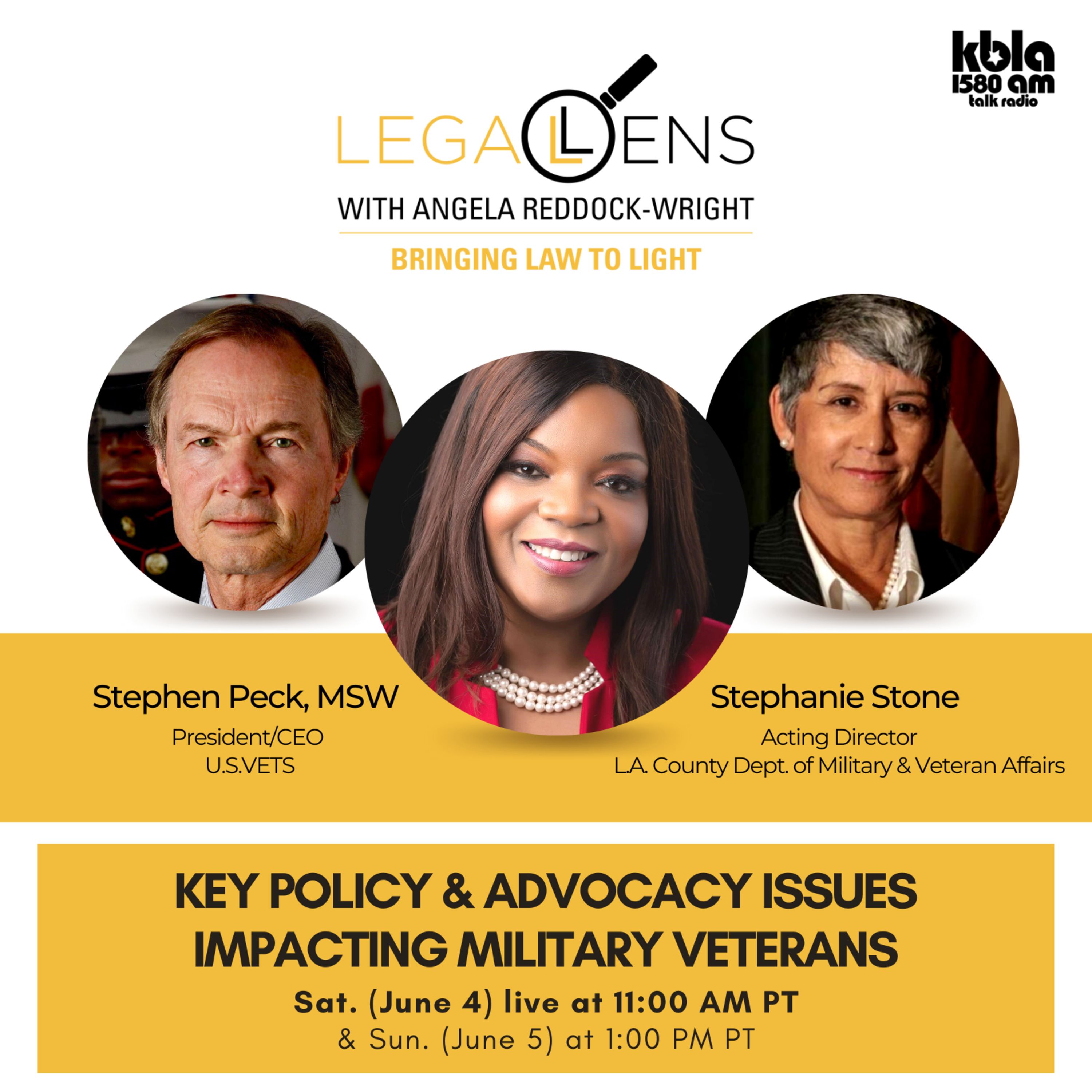 30. Key Policy & Advocacy Issues Impacting Military Veterans w/ Stephen Peck & Stephanie Stone episode artwork