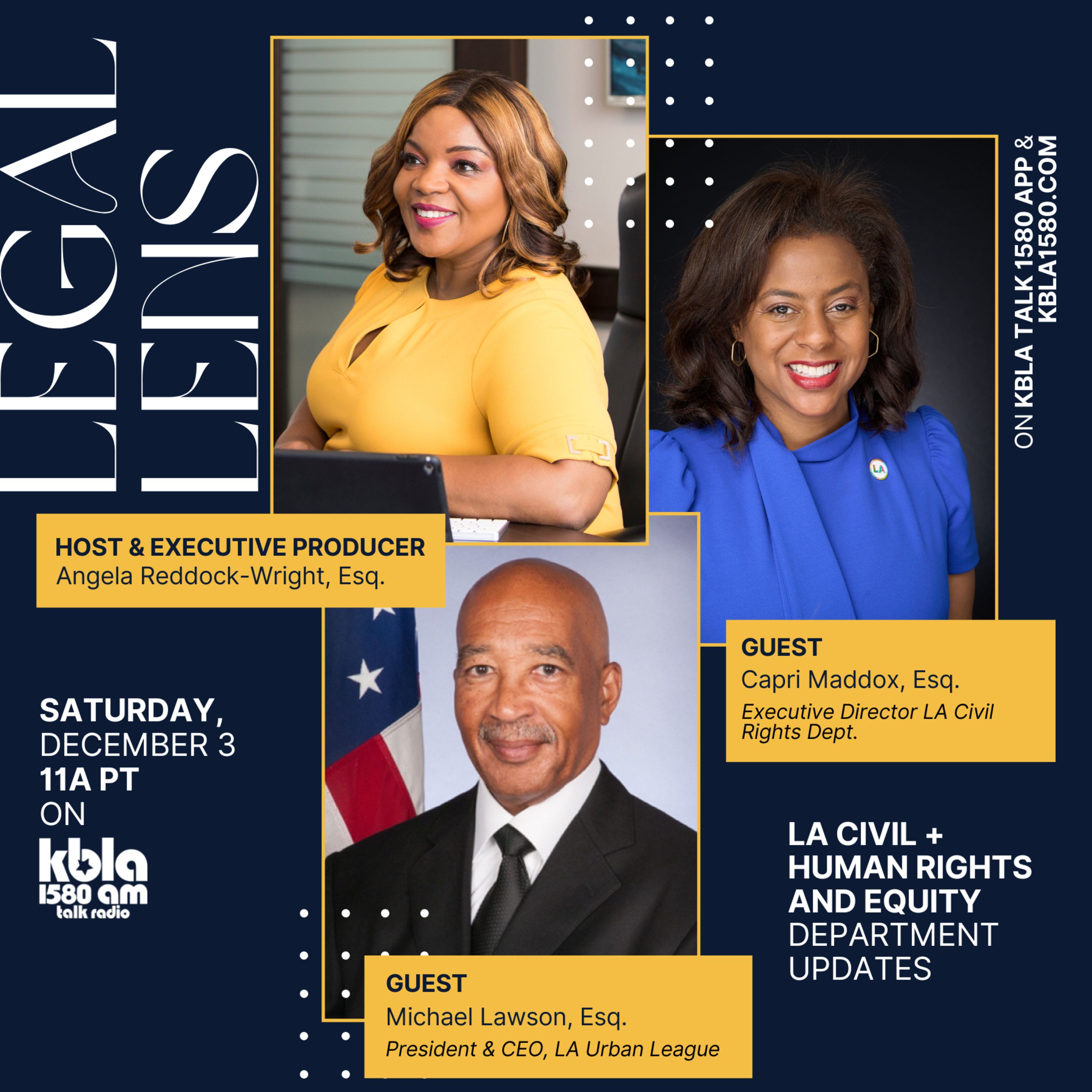 54. LA Civil + Human Rights & Equity Dept. Updates q/ Attorneys Capri Maddox & Michael Lawson episode artwork