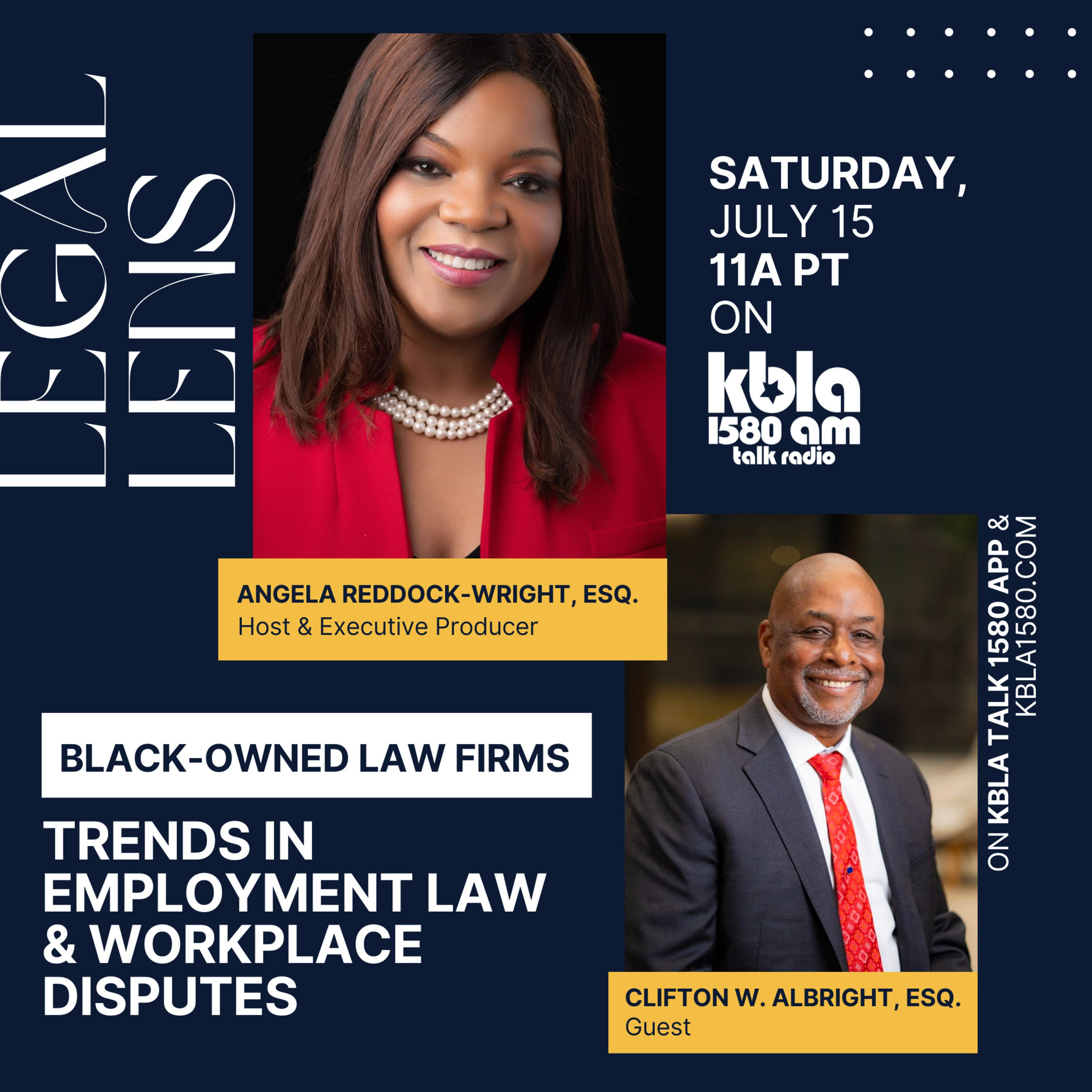 84. Black-Owned Law Firms: Trends in Employment Law w/ Attorney Clifton Albright episode artwork