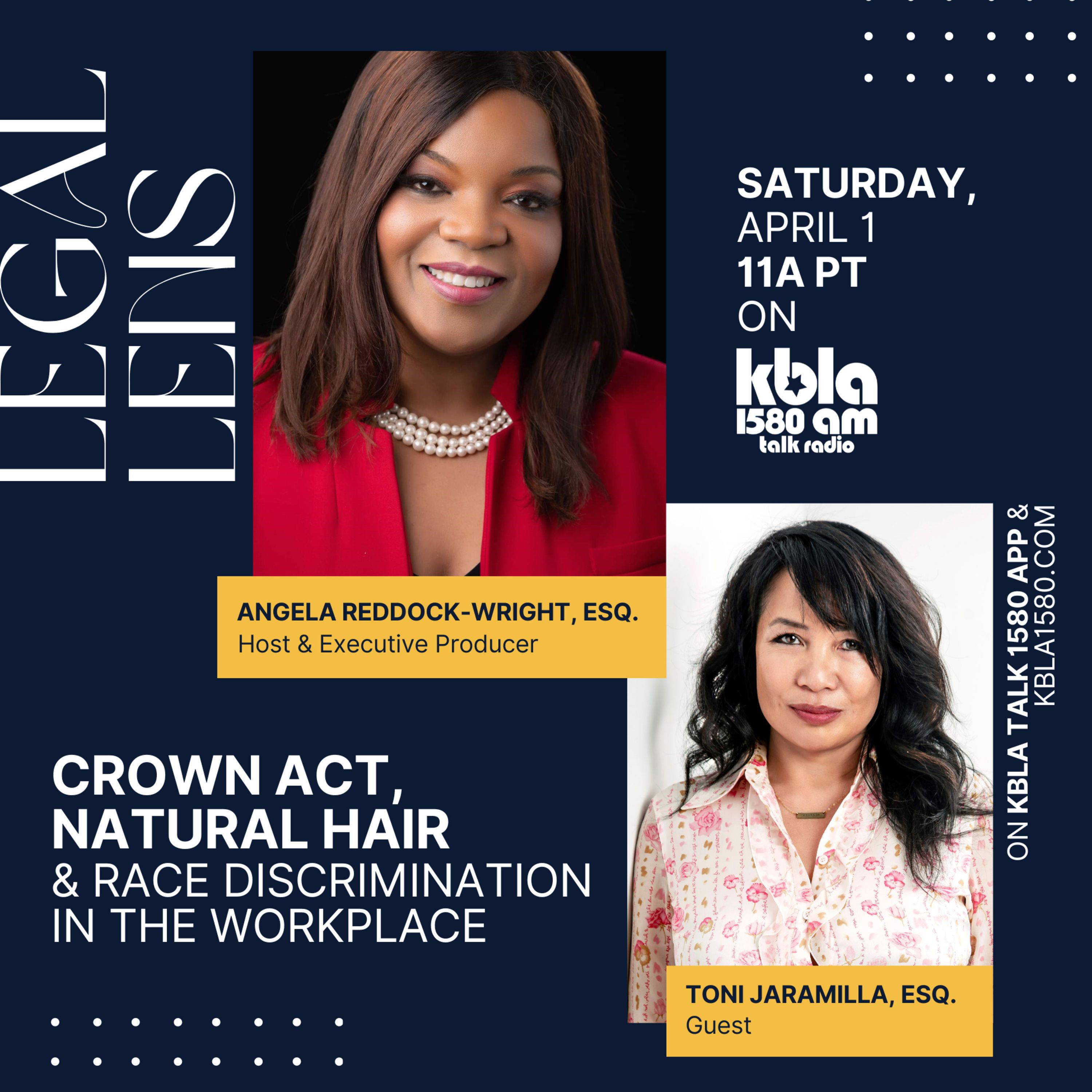 69. Crown Act, Natural Hair & Race Discrimination in the Workplace w/ Attorney Toni Jaramilla episode artwork