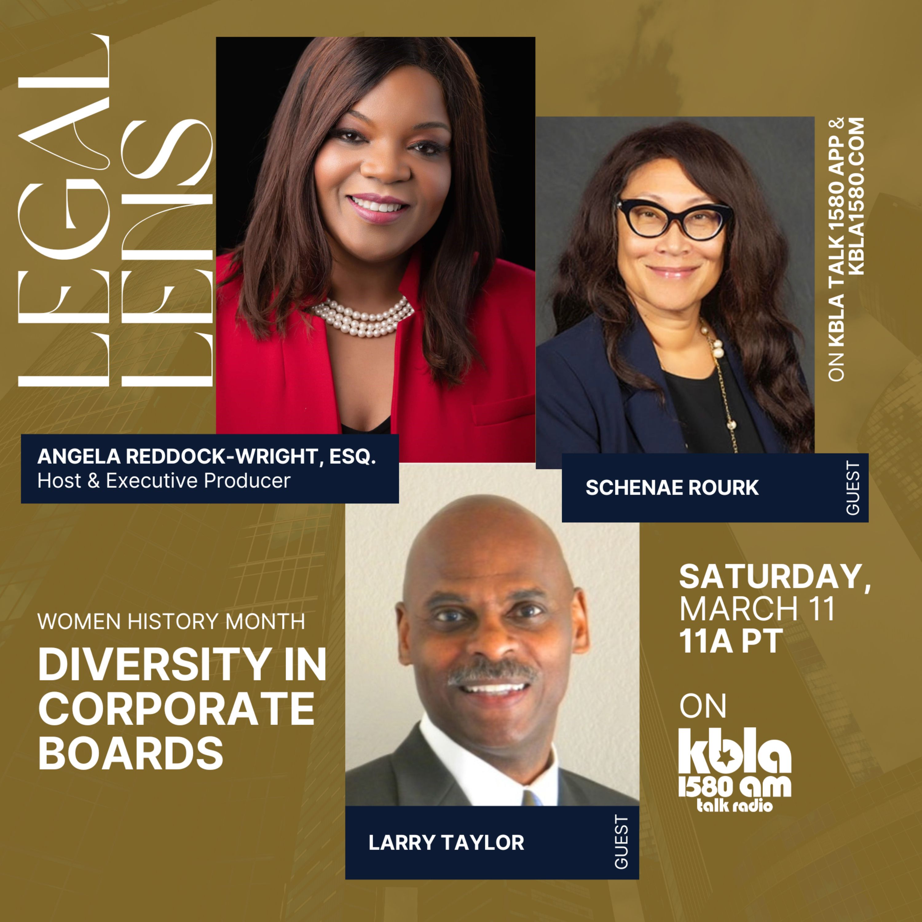 66. Women in Power (Part II) - Diversity in Corporate Boards w/ Schenae Rourk & Larry Taylor episode artwork