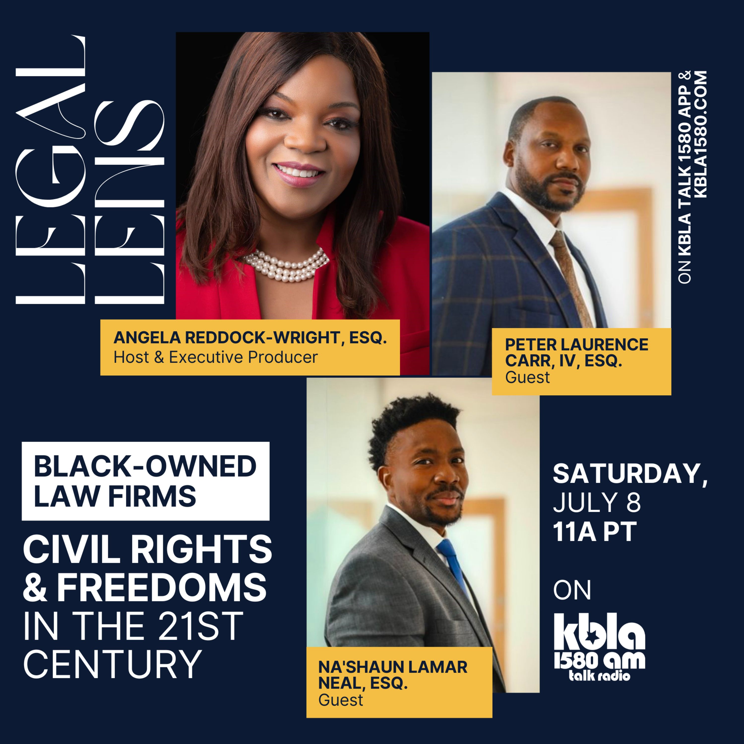 83. Black-Owned Firms: Civil Rights & Freedoms in the 21st Century w/ Attorneys Pete Carr & Na'Shaun Neal episode artwork