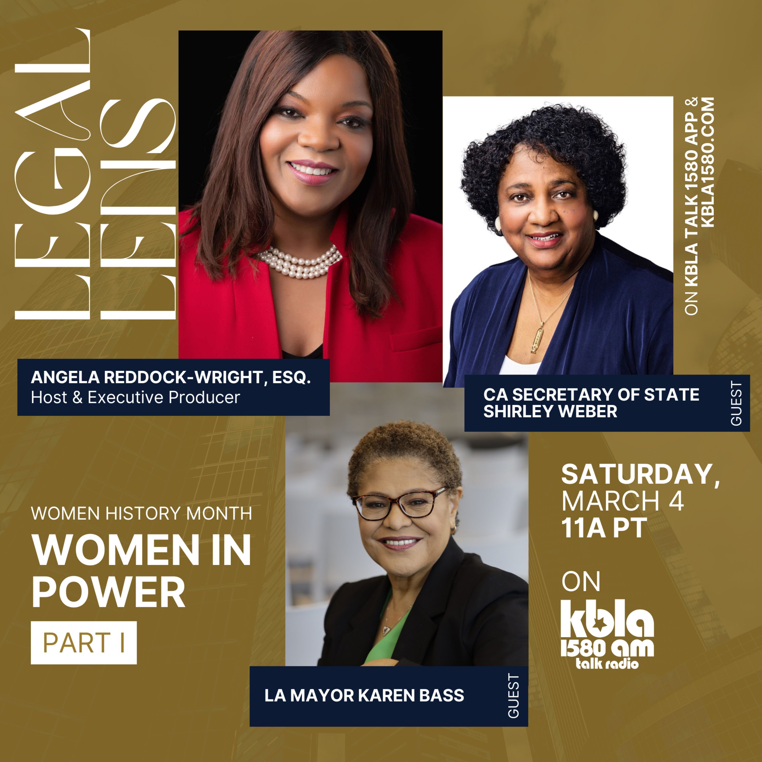 65. Women in Power (Part I) w/ CA Secretary of State Shirley Weber & LA Mayor Karen Bass episode artwork