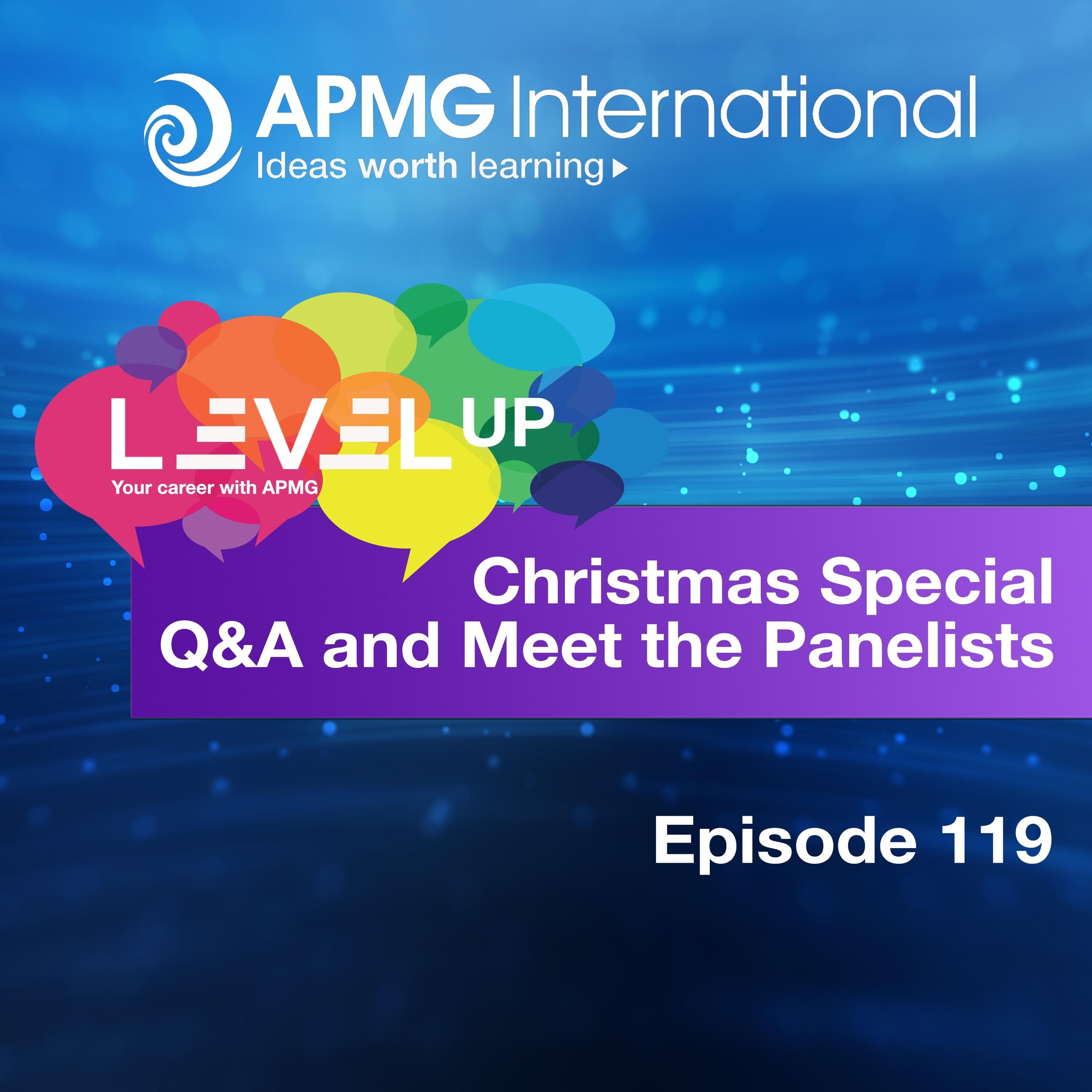 Level up your career - Christmas Special Q&A and Meet the Panelists episode artwork
