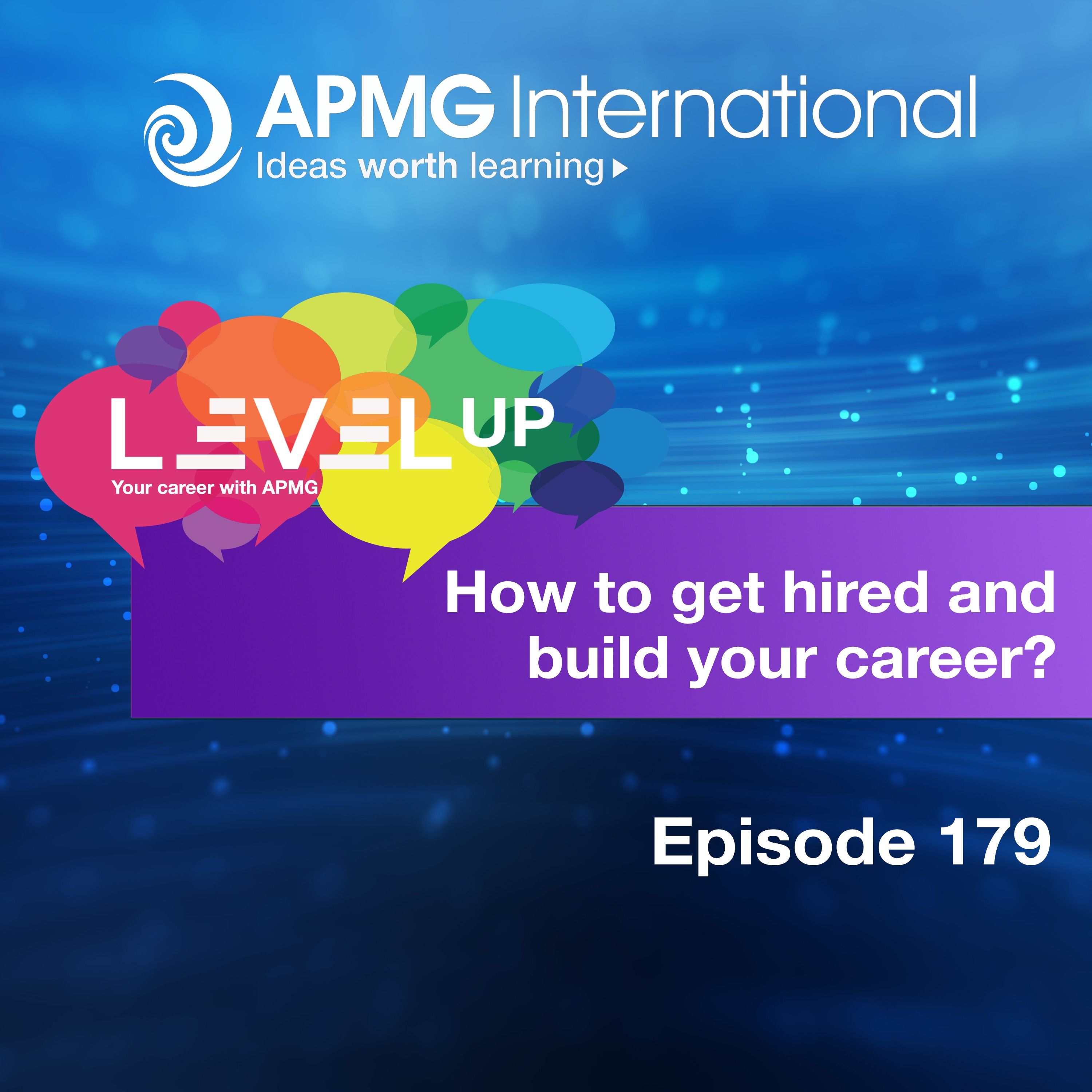 Level Up your Career – How to get hired and build your career episode artwork