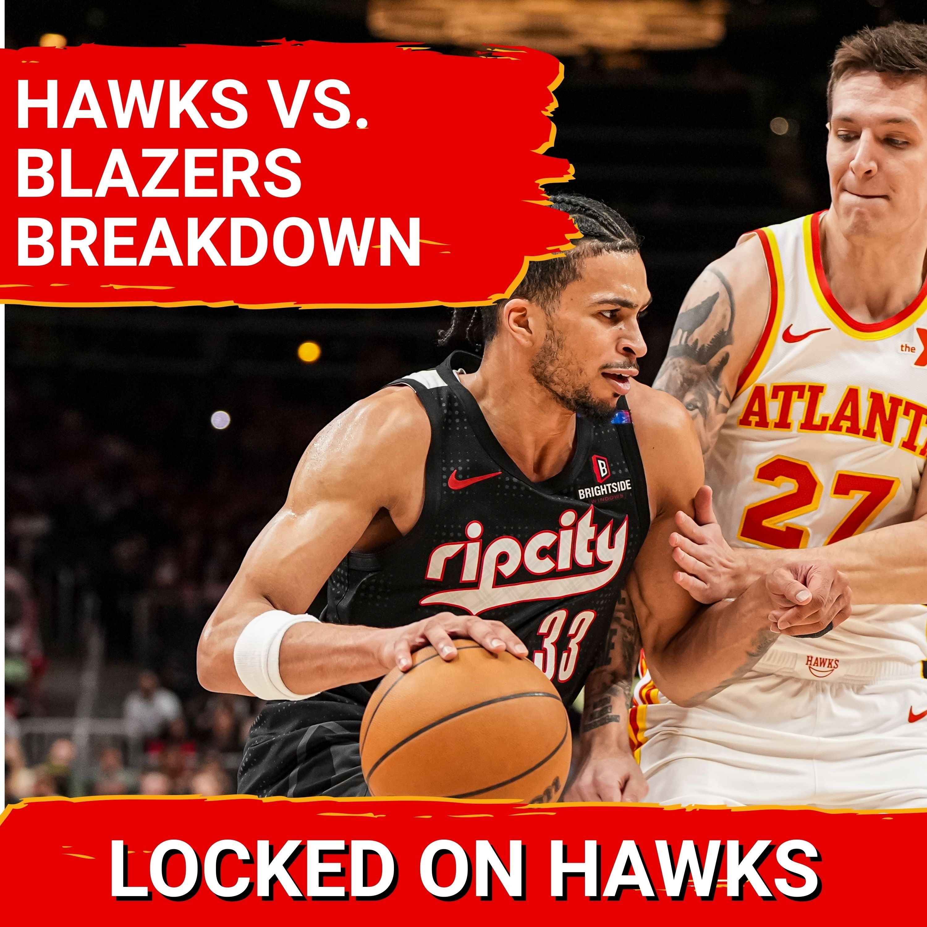 Hawks flop in Portland as offense goes quiet