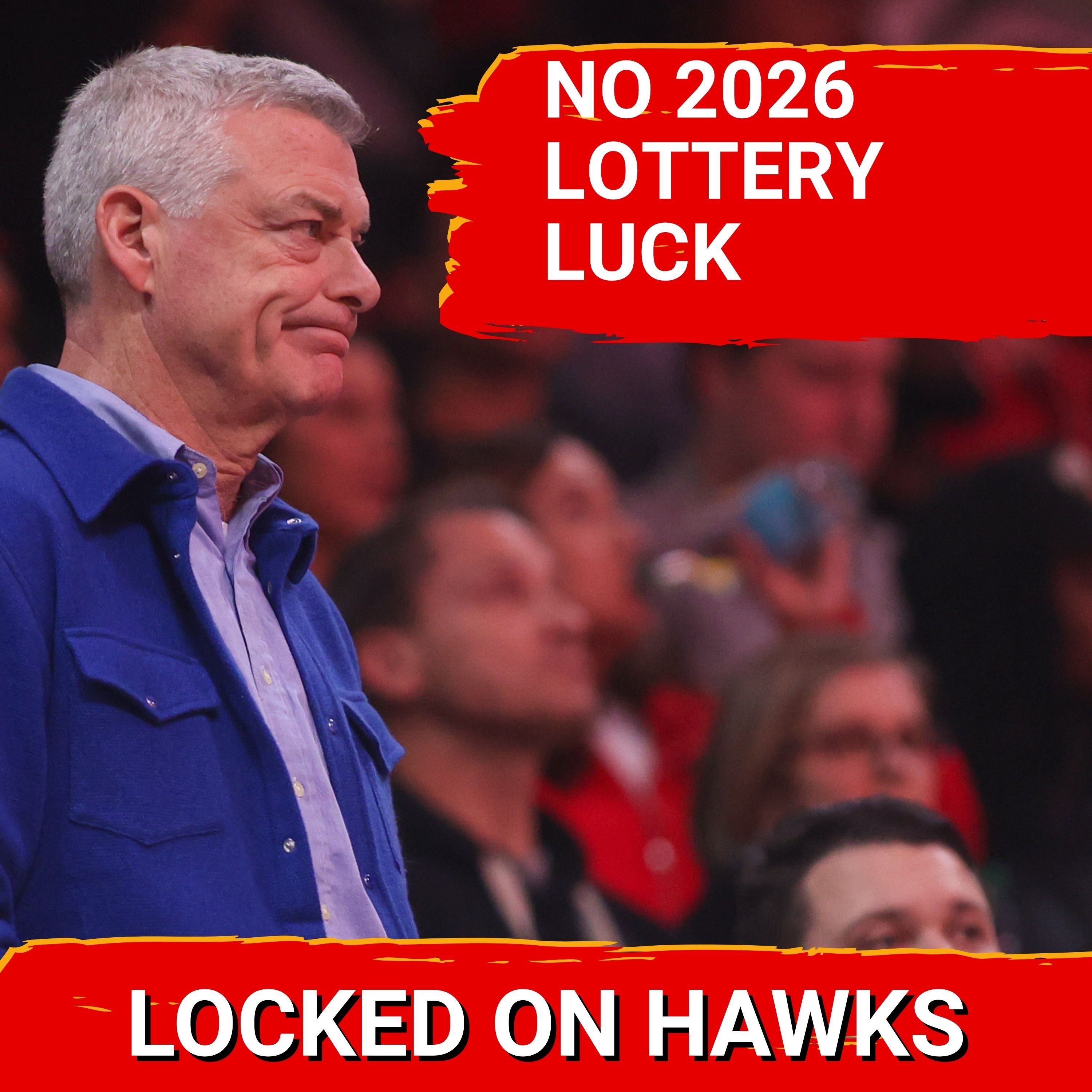 No lottery luck for Hawks in 2026