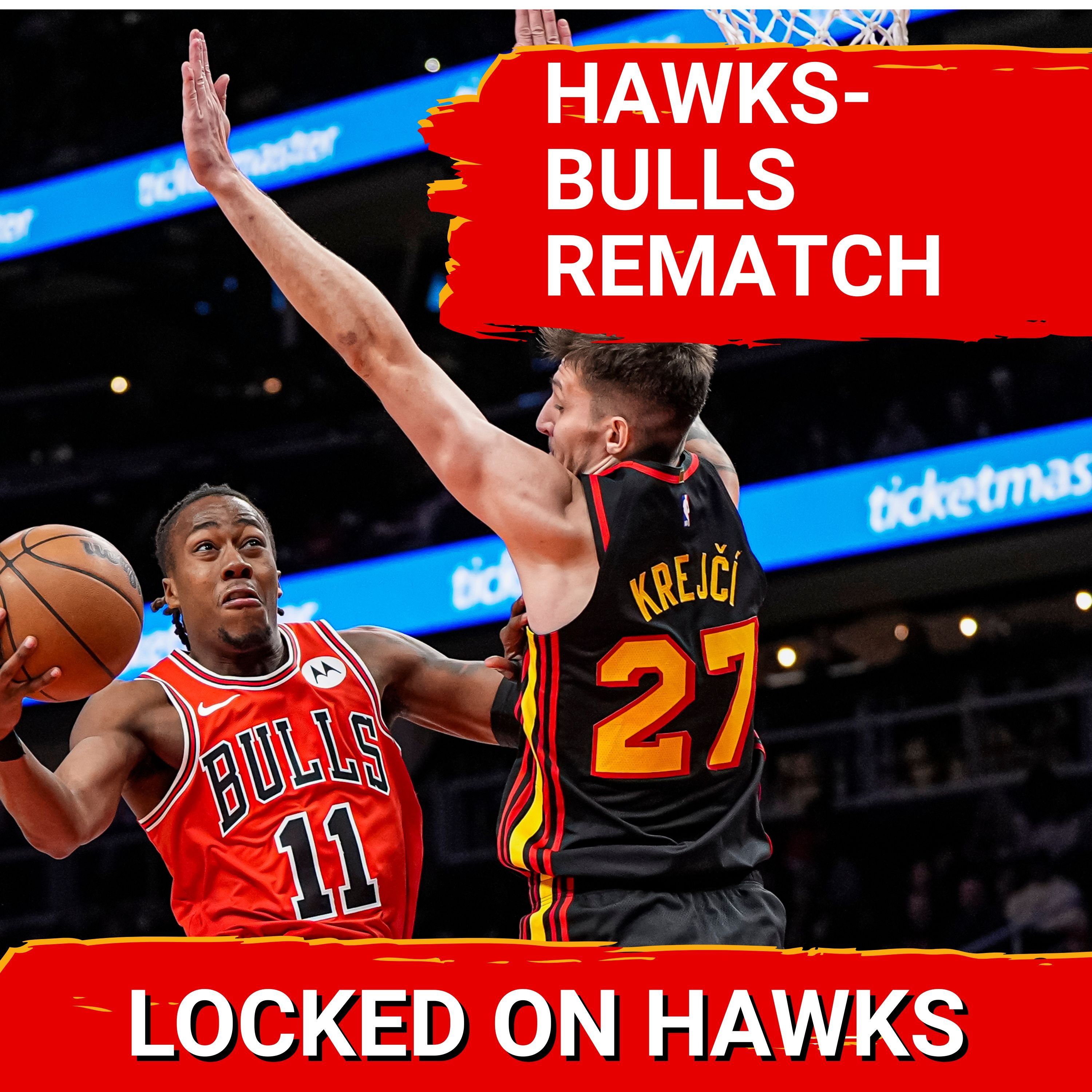 Offense silent late as Hawks suffer brutal loss to Bulls