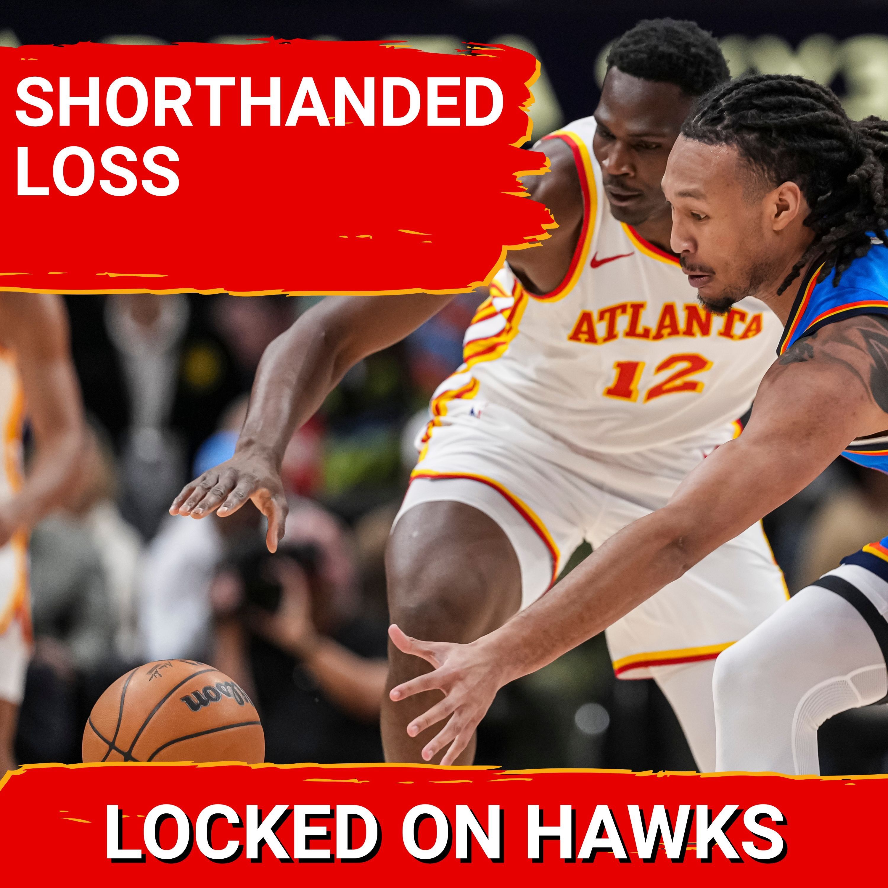 Shorthanded Hawks yield to Thunder after third quarter hiccup