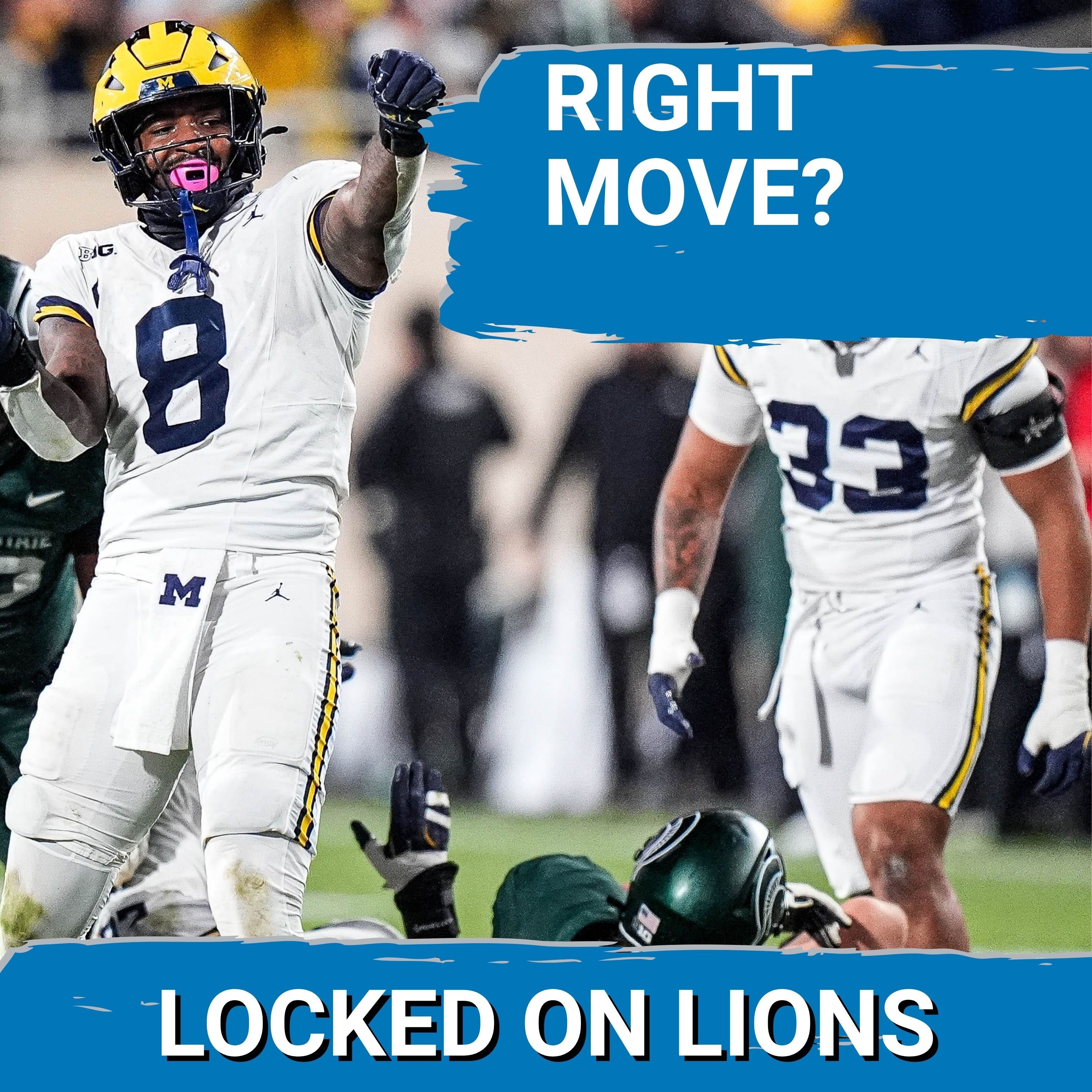 LIONS GAMBLE: Detroit’s BET on Derrick Moore Over Zion Young IGNITES Second-Round Debate
