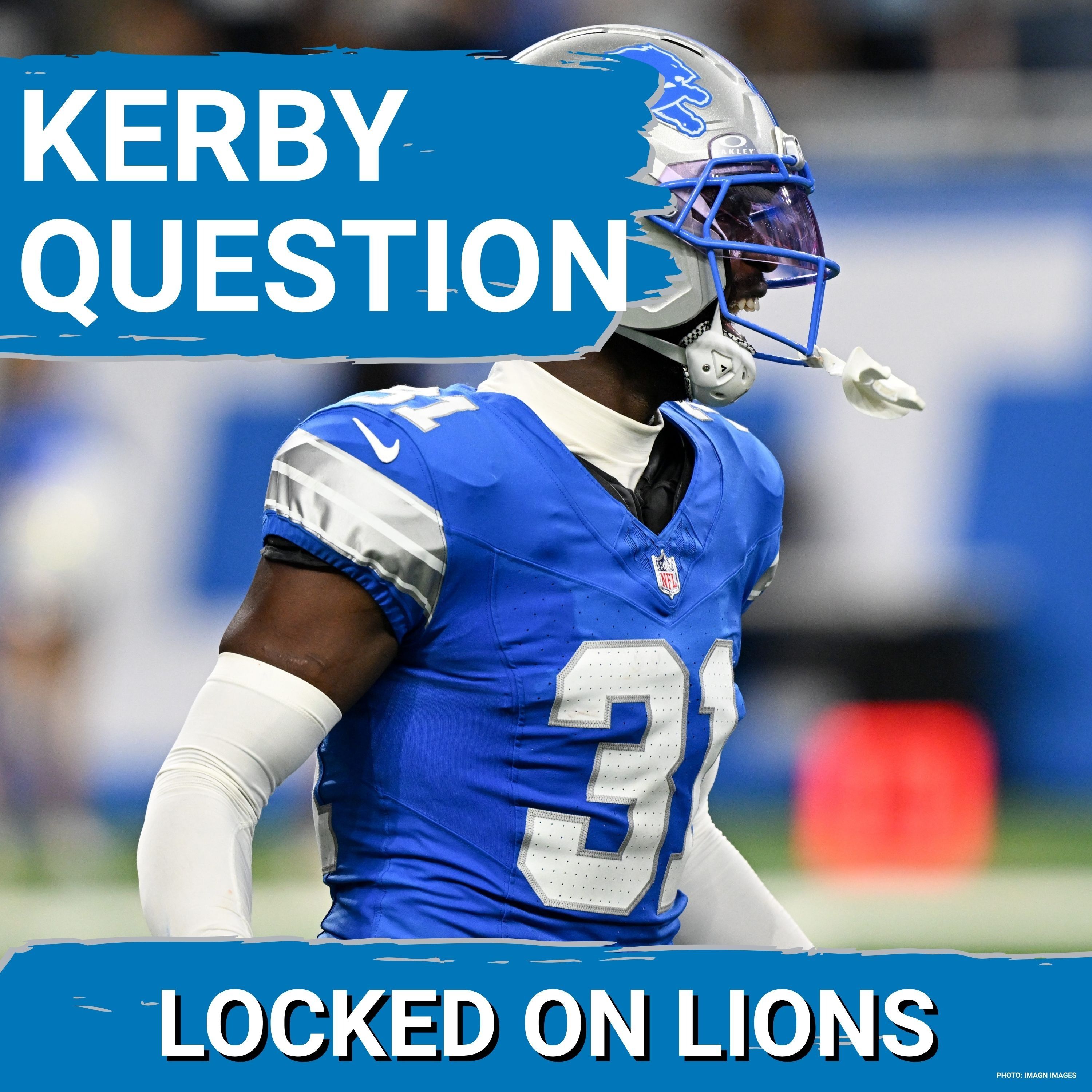 CONFUSION: Where does the Detroit Lions' KERBY JOSEPH stand with his KNEE INJURY? episode artwork