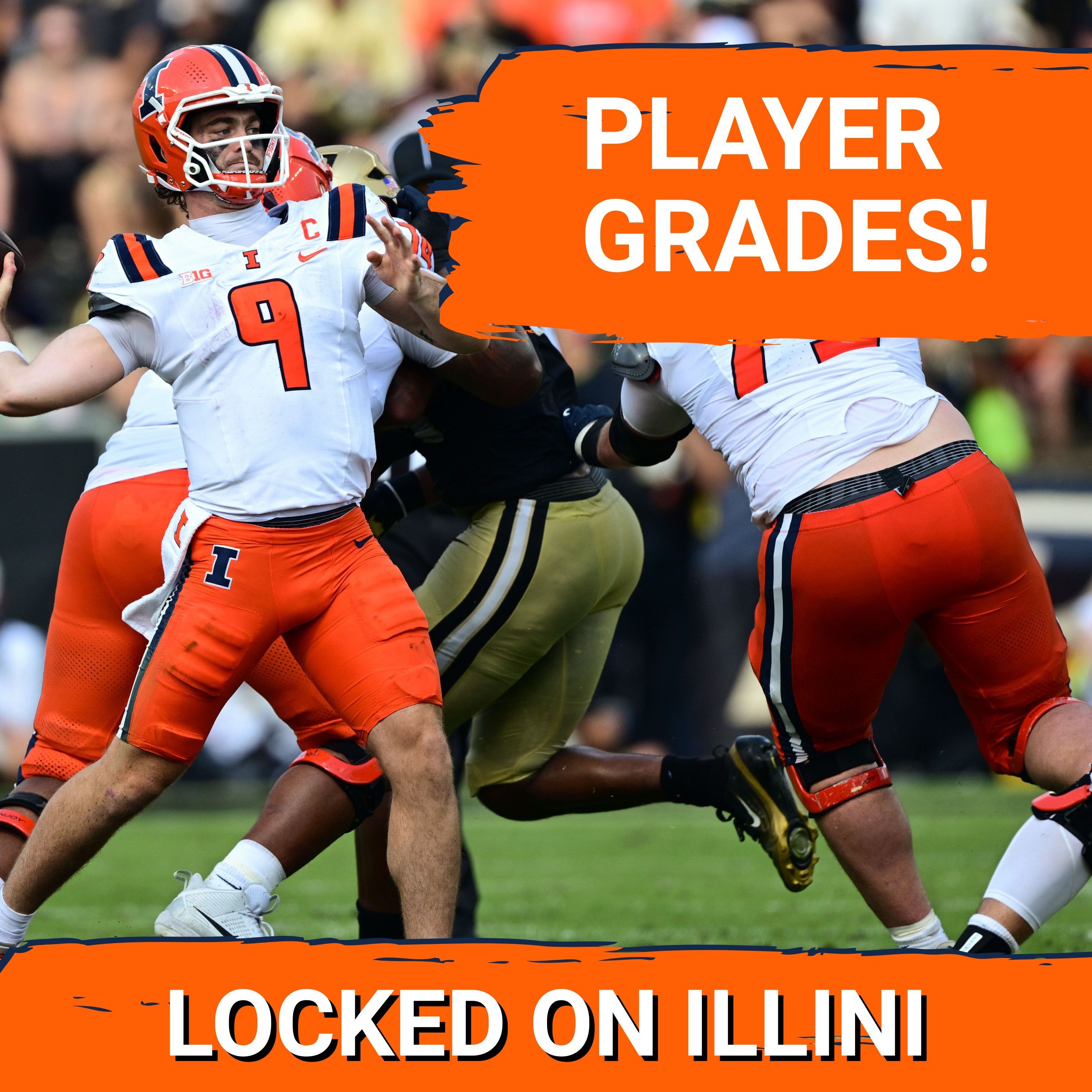 GRADES: Luke Altmyer & This Unit Earn First Ever A+ vs Purdue | Illini Podcast