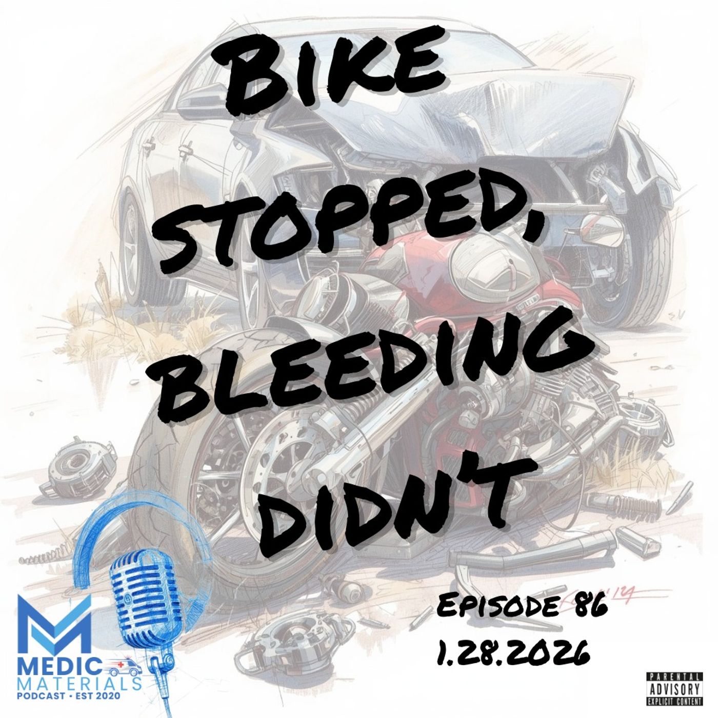 Bike Stopped, Bleeding Didn't