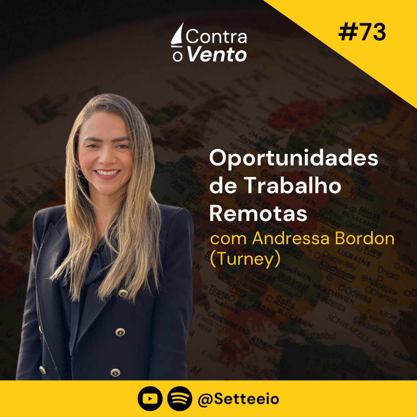 Oportunidades de Trabalho Remotas - com Andressa Bordon (Turney)