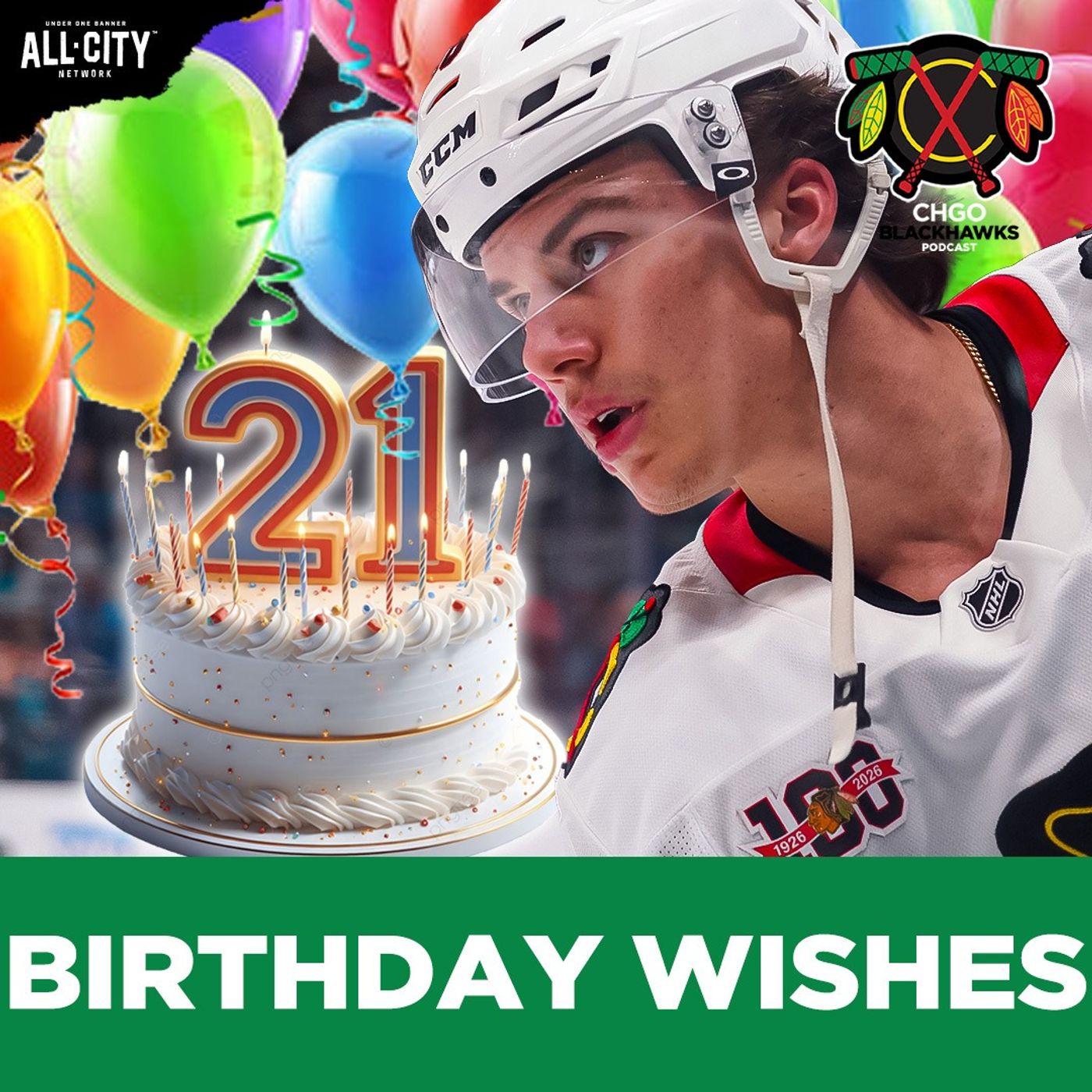 What Should Connor Bedard WISH for on His 21st Birthday? | CHGO Blackhawks Podcast