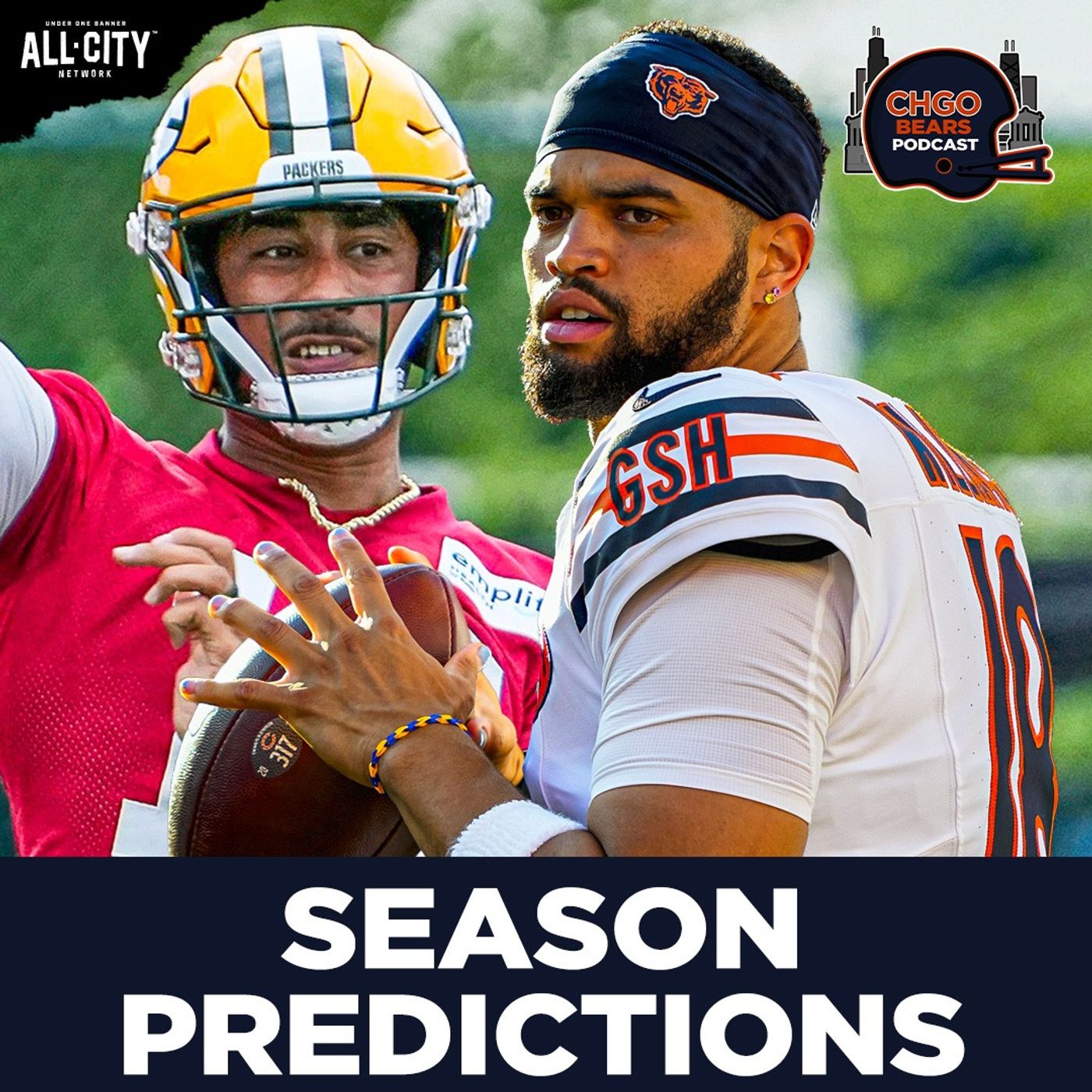 BEARS PREDICTIONS: Forecasting Chicago Bears Record, NFC North, NFL Playoff Teams | CHGO Bears
