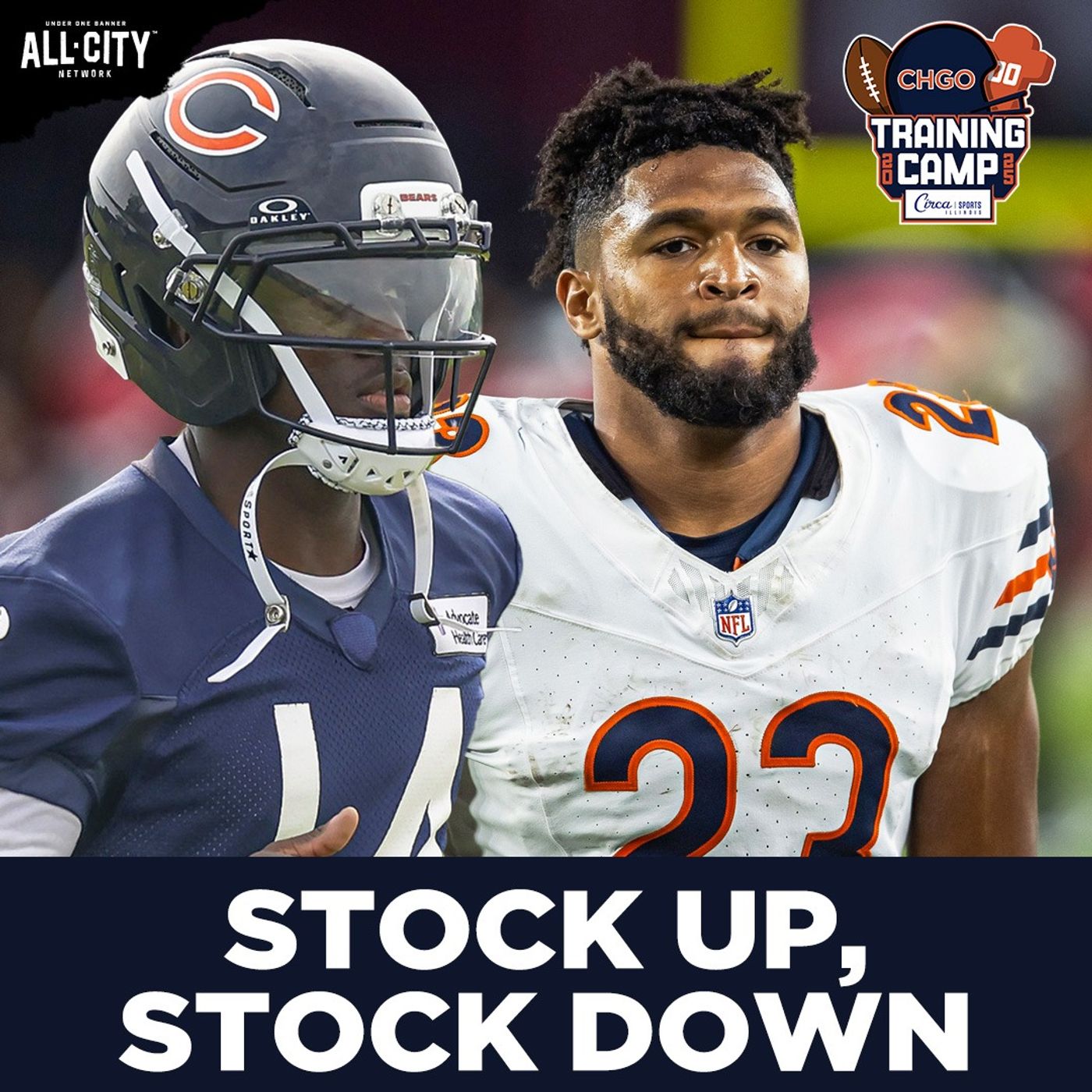 STOCK UP, STOCK DOWN: Which Chicago Bears Have Stood Out at Training Camp | CHGO Bears Podcast