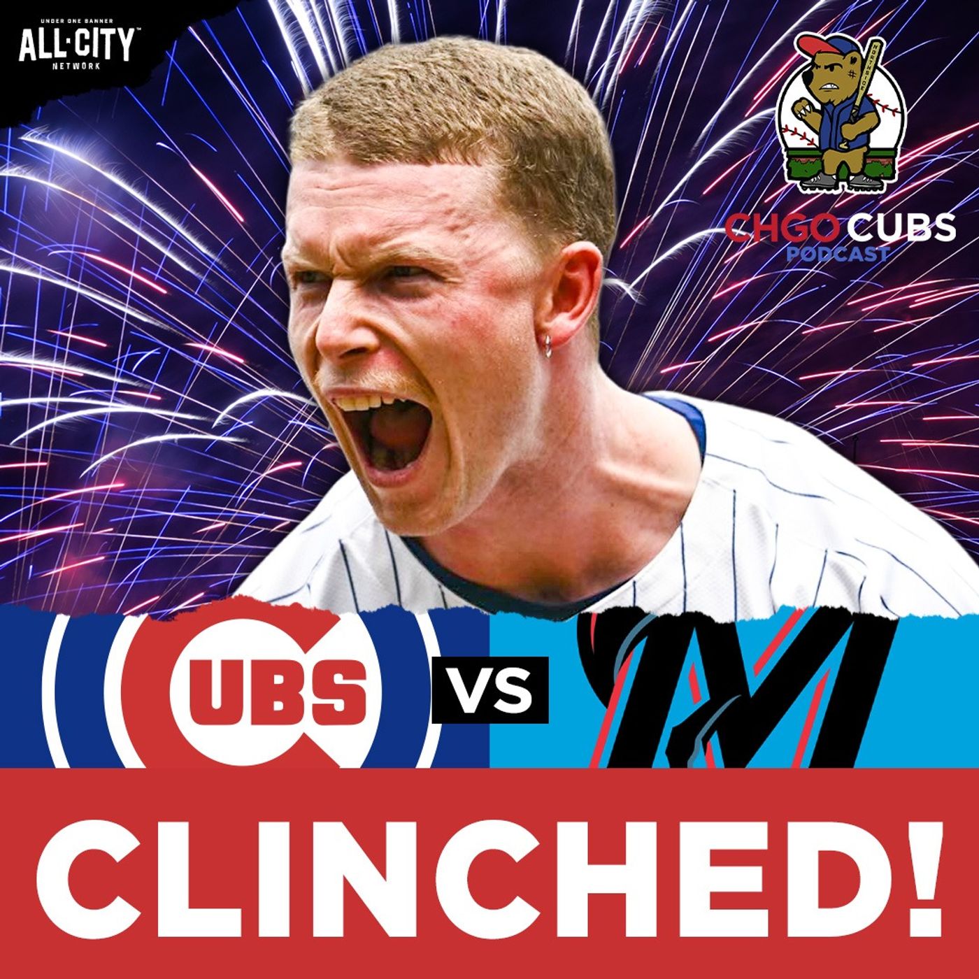 CUBS POSTGAME: Cubs CLINCH! Pete Crow-Armstrong 40/40 & Chicago Are OCTOBER-BOUND! | CHGO Cubs episode artwork