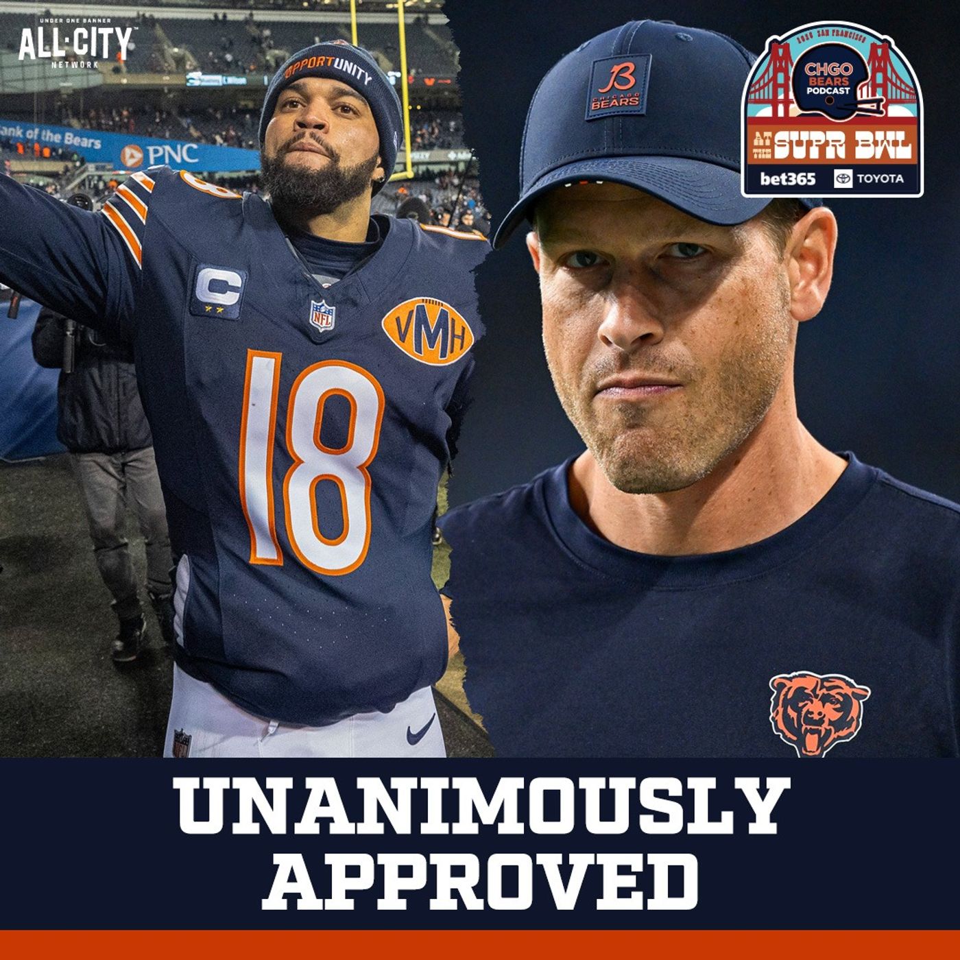 BRIGHT FUTURE: Caleb Williams, Ben Johnson earn big praise around Super Bowl LX  | CHGO Bears