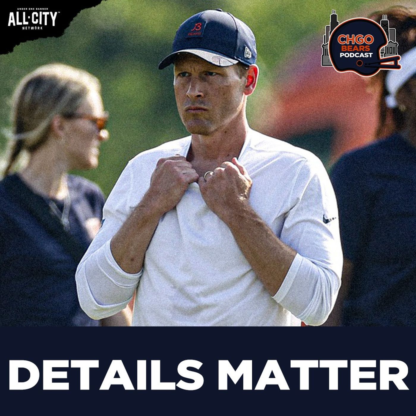 CAMP RECAP: Ben Johnson pulls Caleb Williams, first-team offense on Day 1 | CHGO Bears Podcast