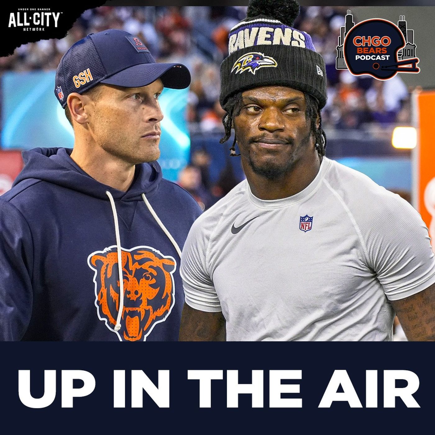 Lamar Jackson Still a Question as Ben Johnson Prepares for Ravens | CHGO Bears Podcast