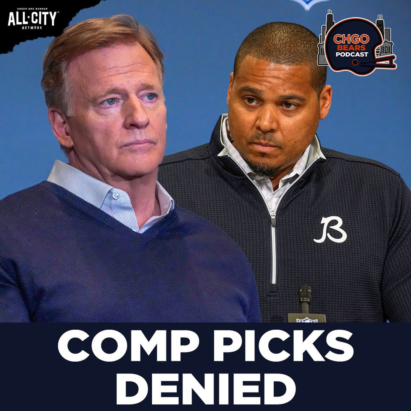 NO PICKS: NFL Denies Chicago Bears Comp Picks AGAIN | CHGO Bears Podcast